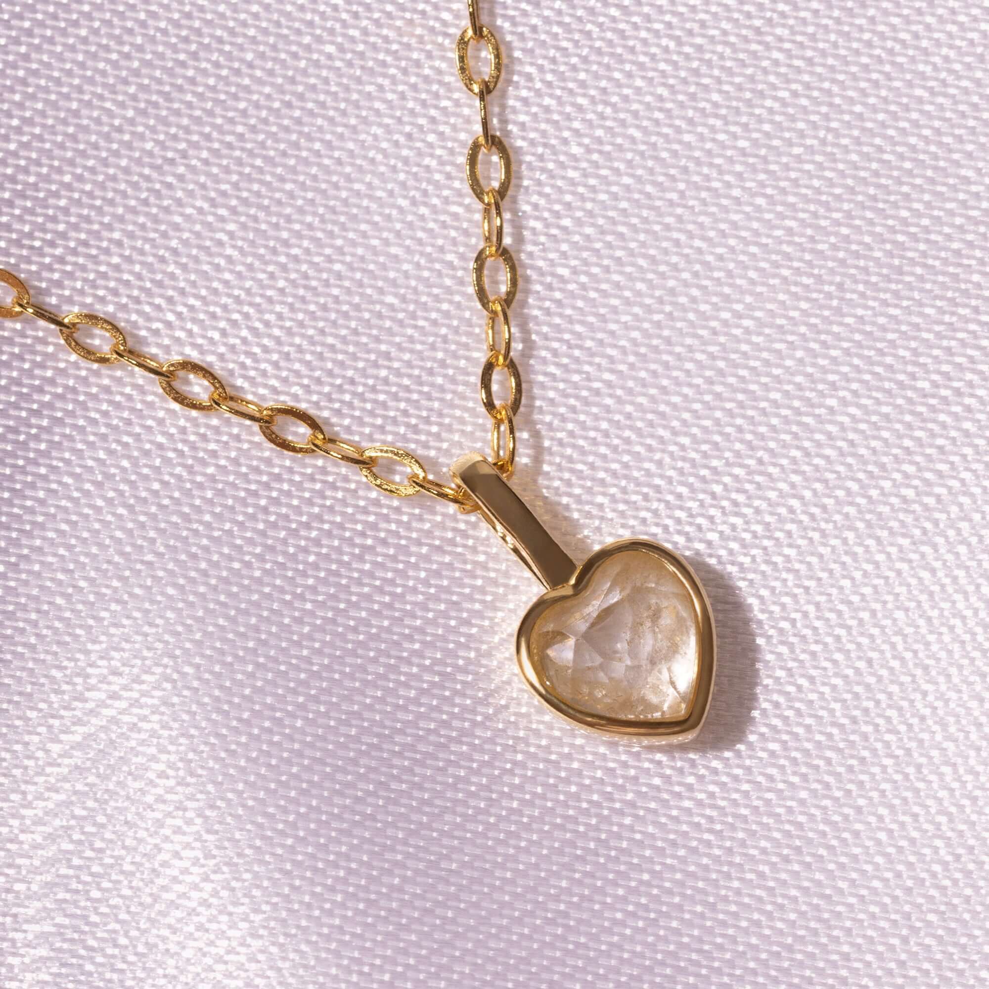 Geburtssteine Herz Gold | Charms / HAAR-ANKER