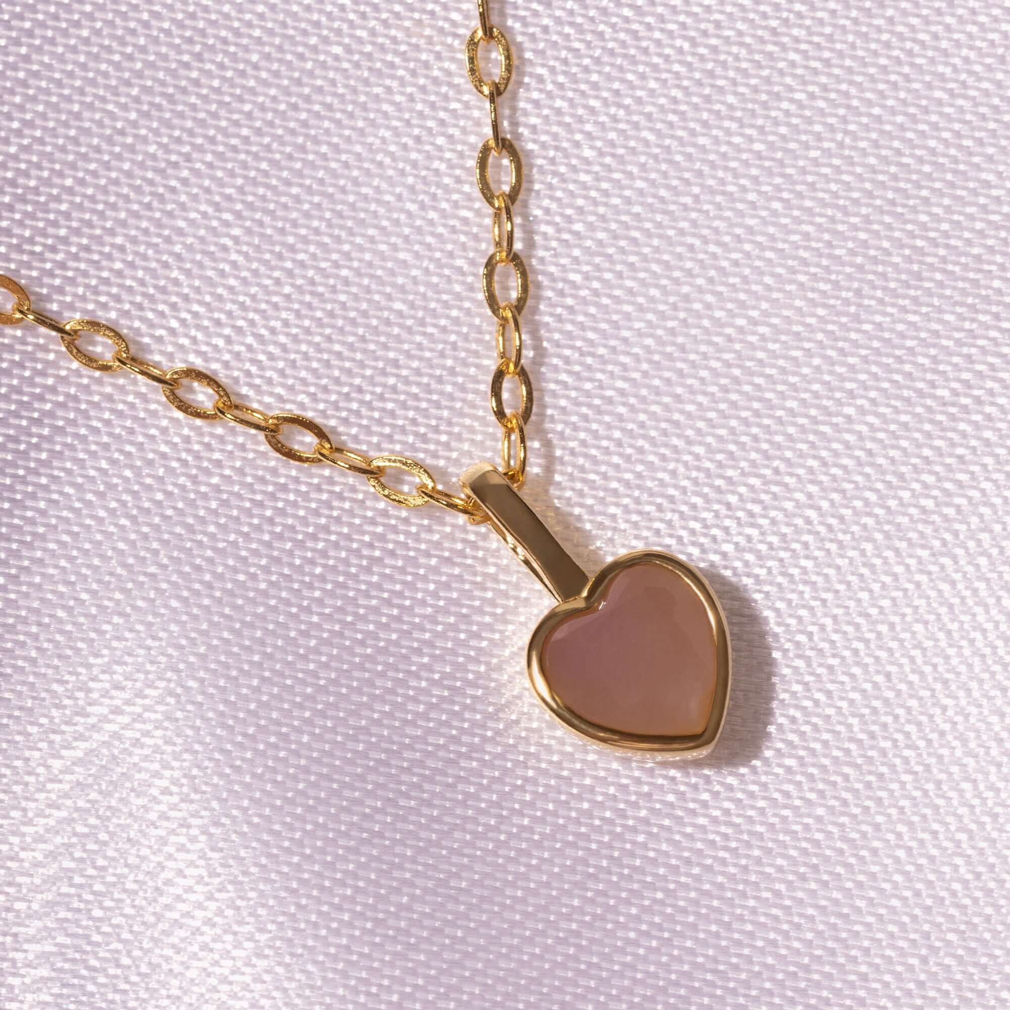 Geburtssteine Herz Gold | Charms / HAAR-ANKER