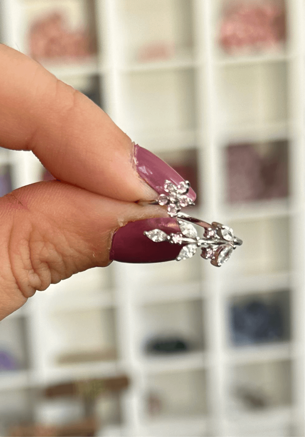 Ring Blätter Blume | Silber | HAAR-ANKER