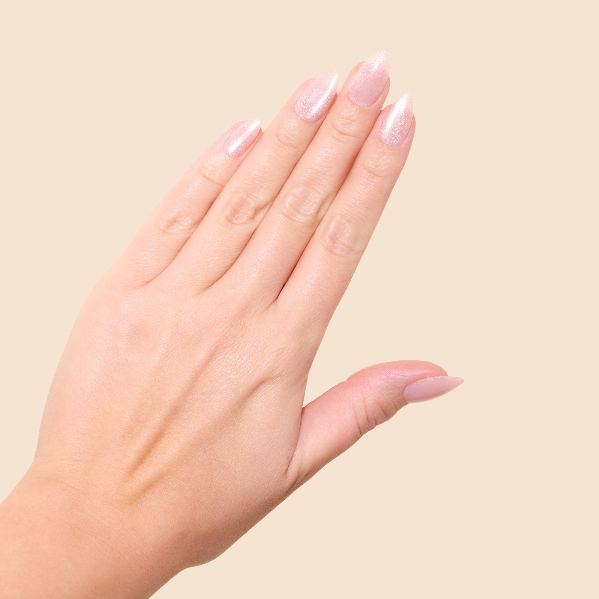 'Cotton Candy' Soft Gel Press Ons | Short Almond