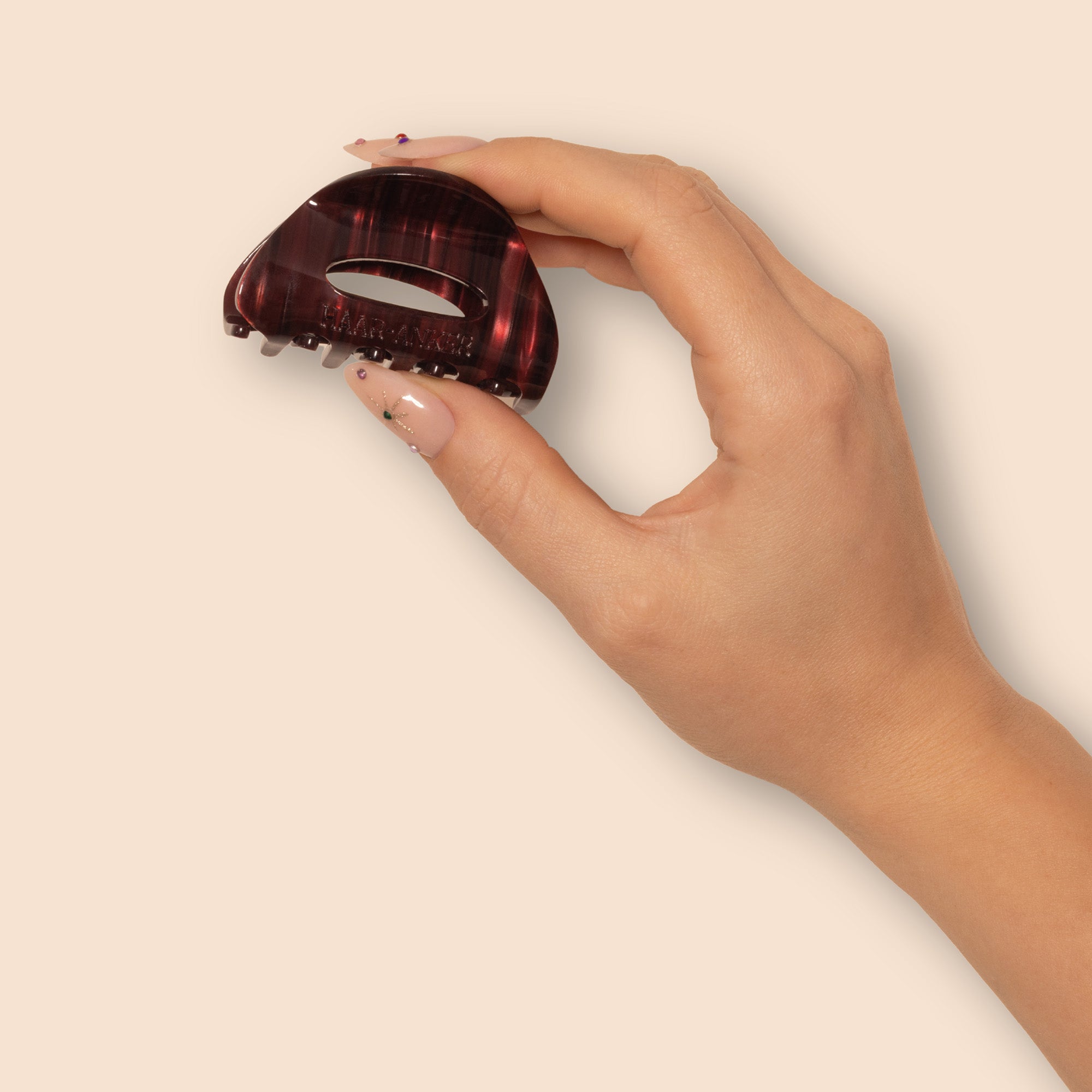 Shining Red | Haarklammer