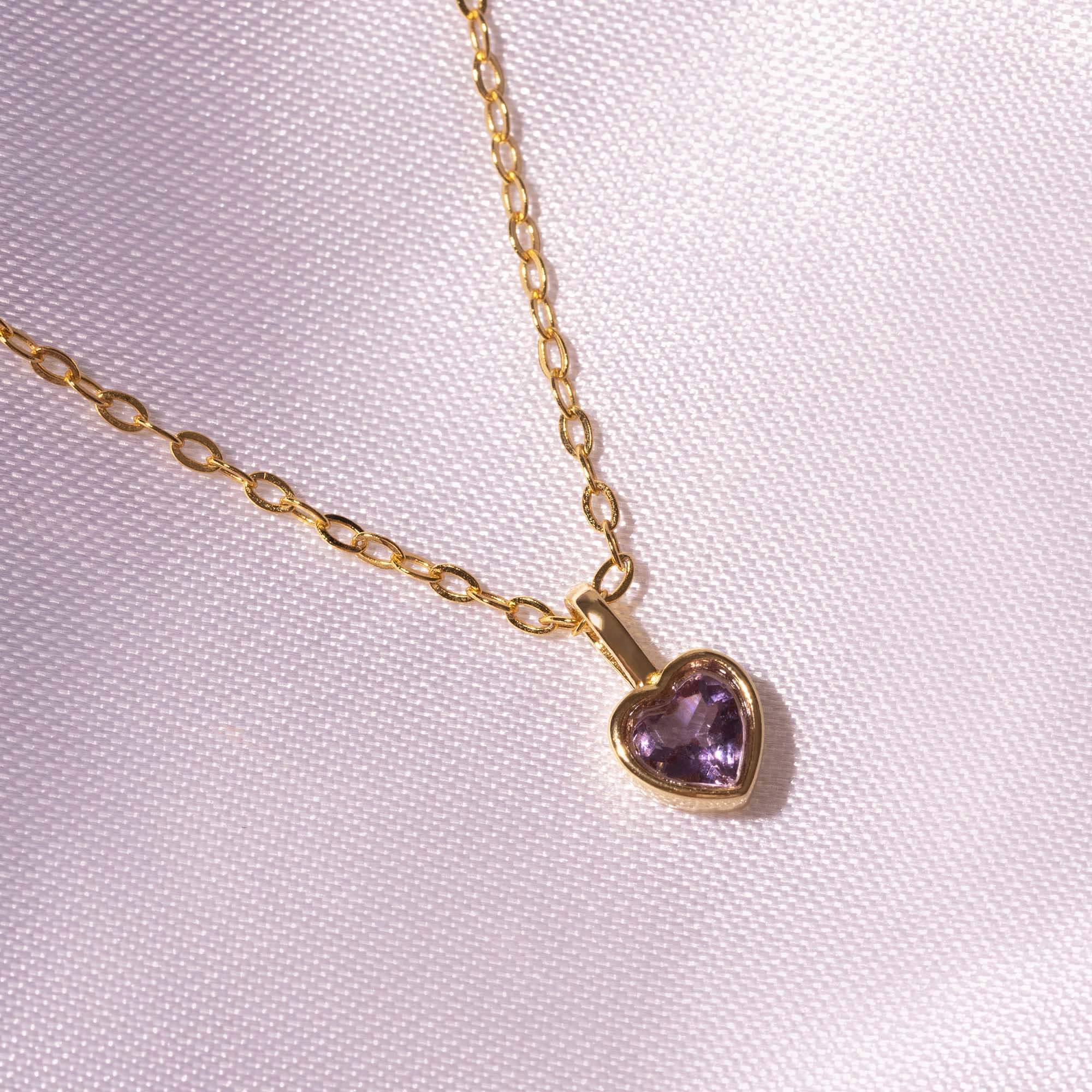 Geburtssteine Herz Gold | Charms / HAAR-ANKER