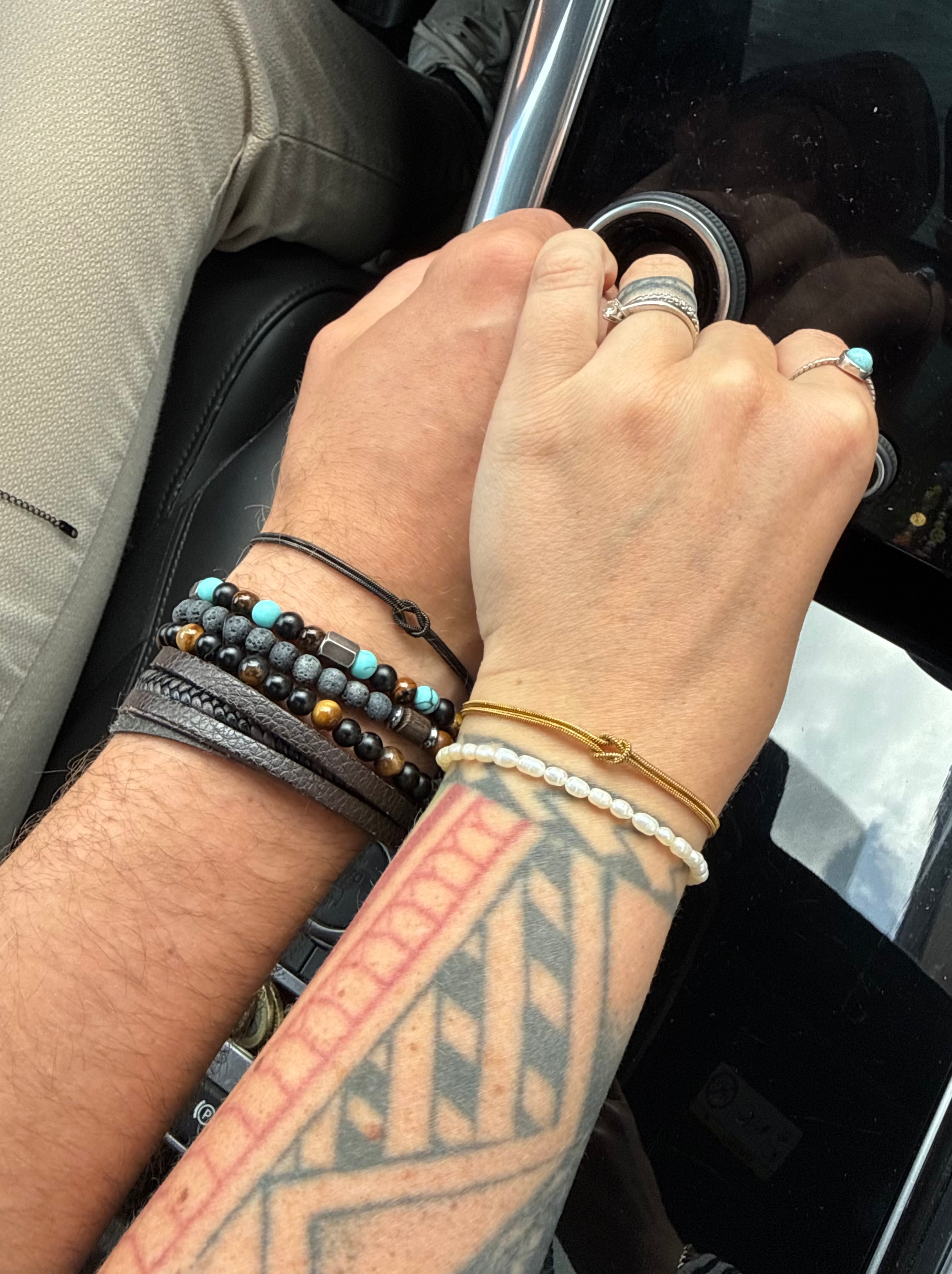 Partnerschaftsarmbänder 'Unendlichkeit' | Armband Nr. 38