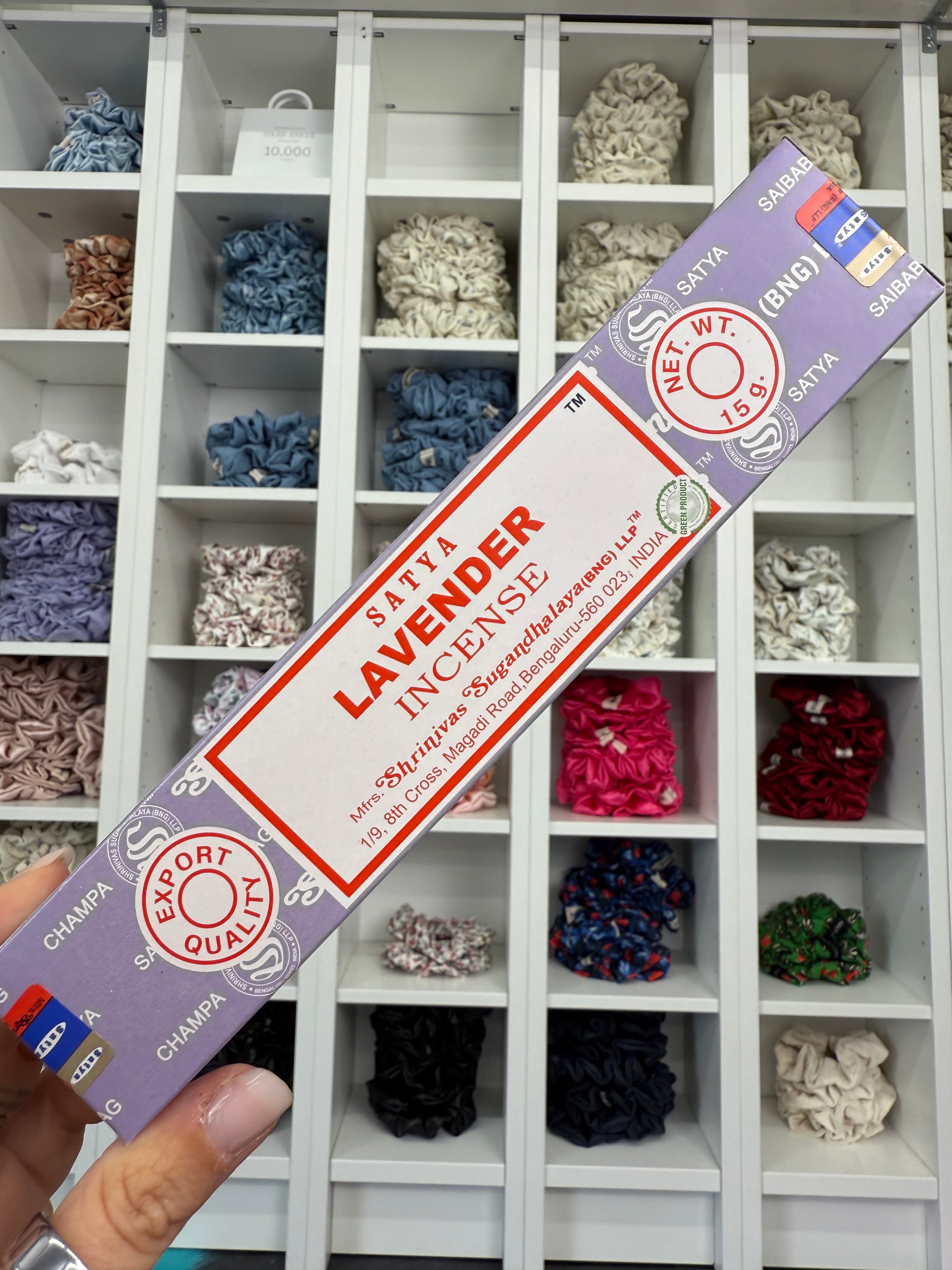 Satya verschied. Sorten | Räucherstäbchen