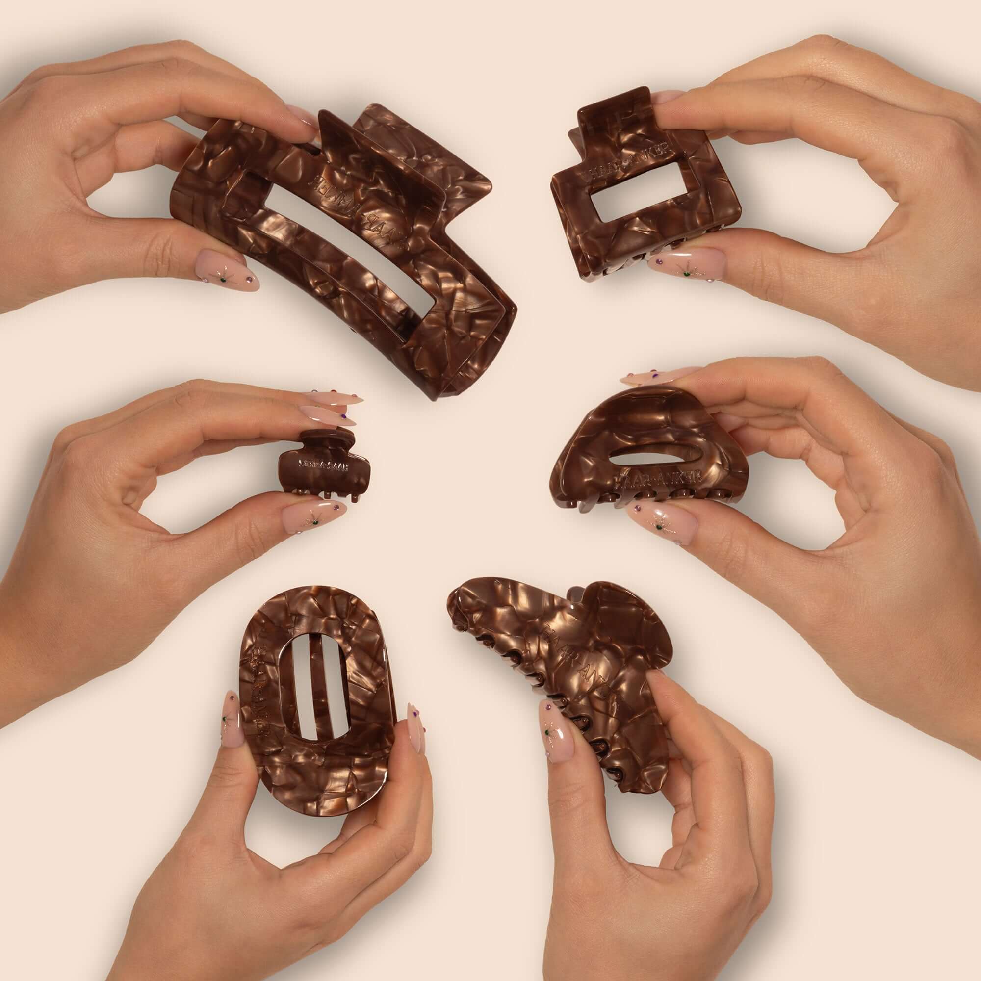 Hazelnut | Haarklammer / HAAR-ANKER