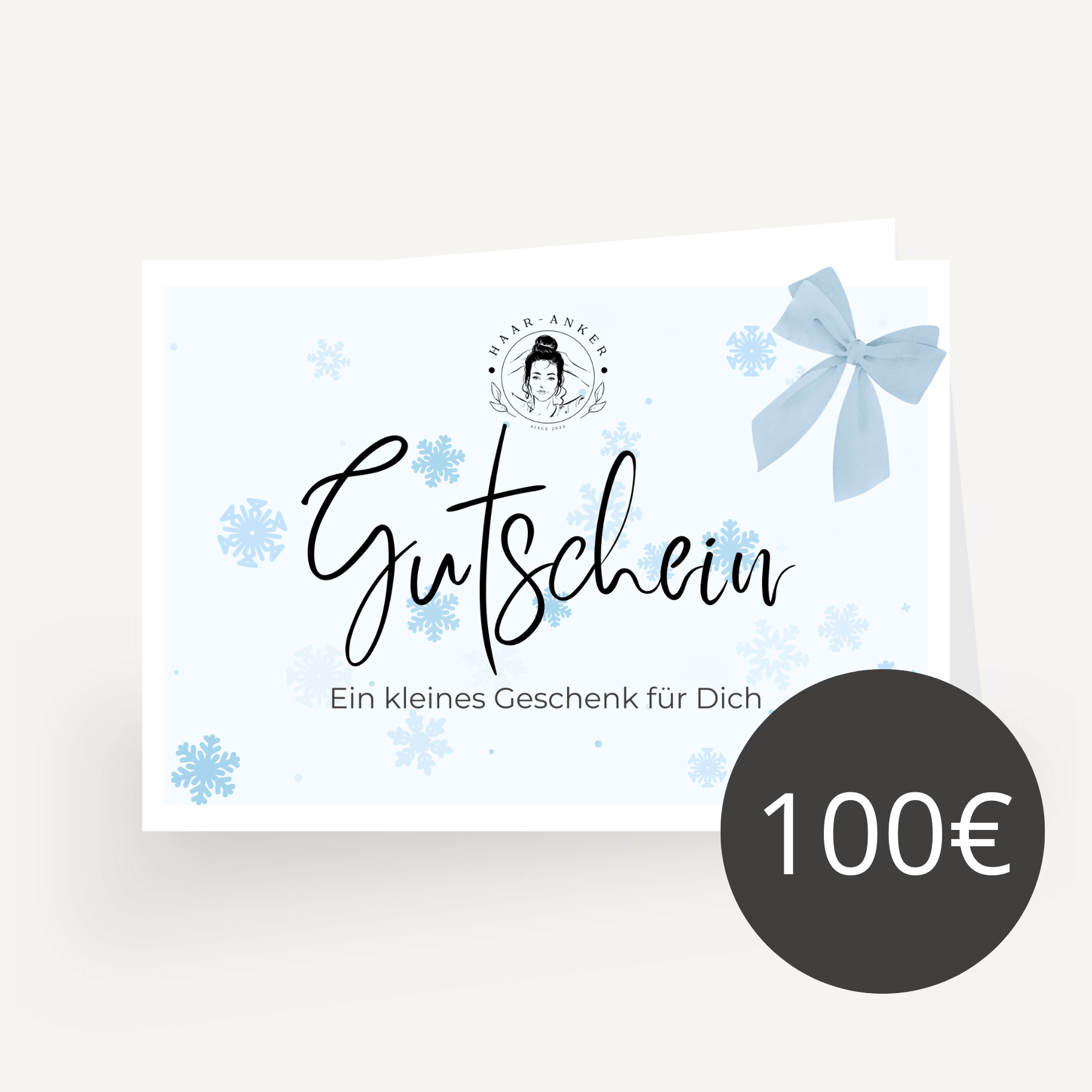 Geschenkgutschein 'Snowflakes'❄️ | HAAR-ANKER