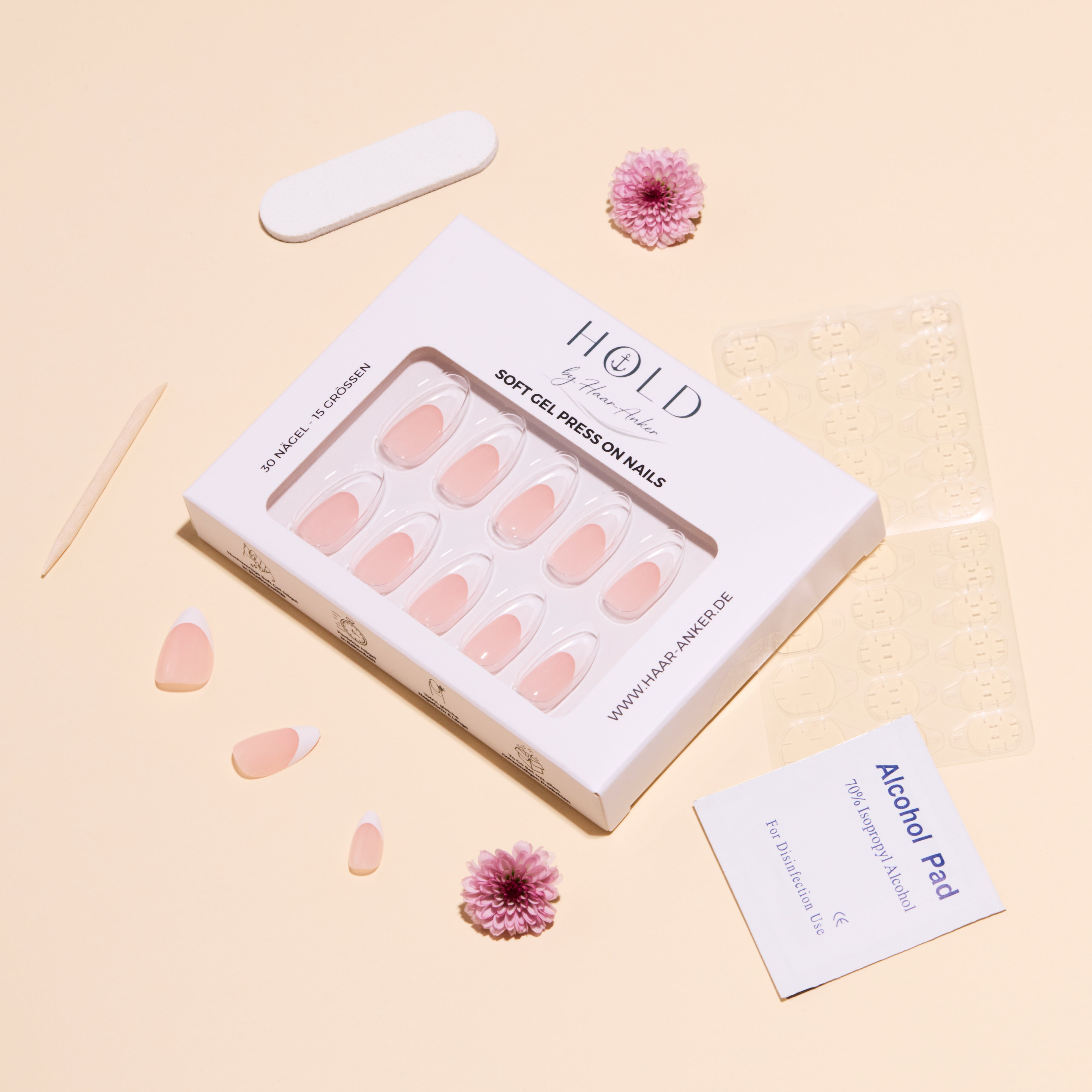 'Clean Girl' Soft Gel Press Ons | Short Almond