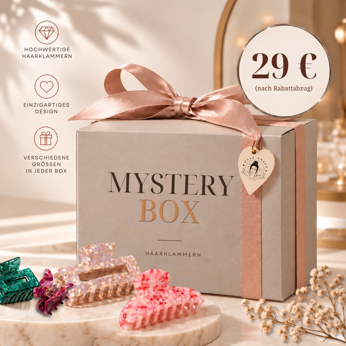 Mystery Box | Haarklammern