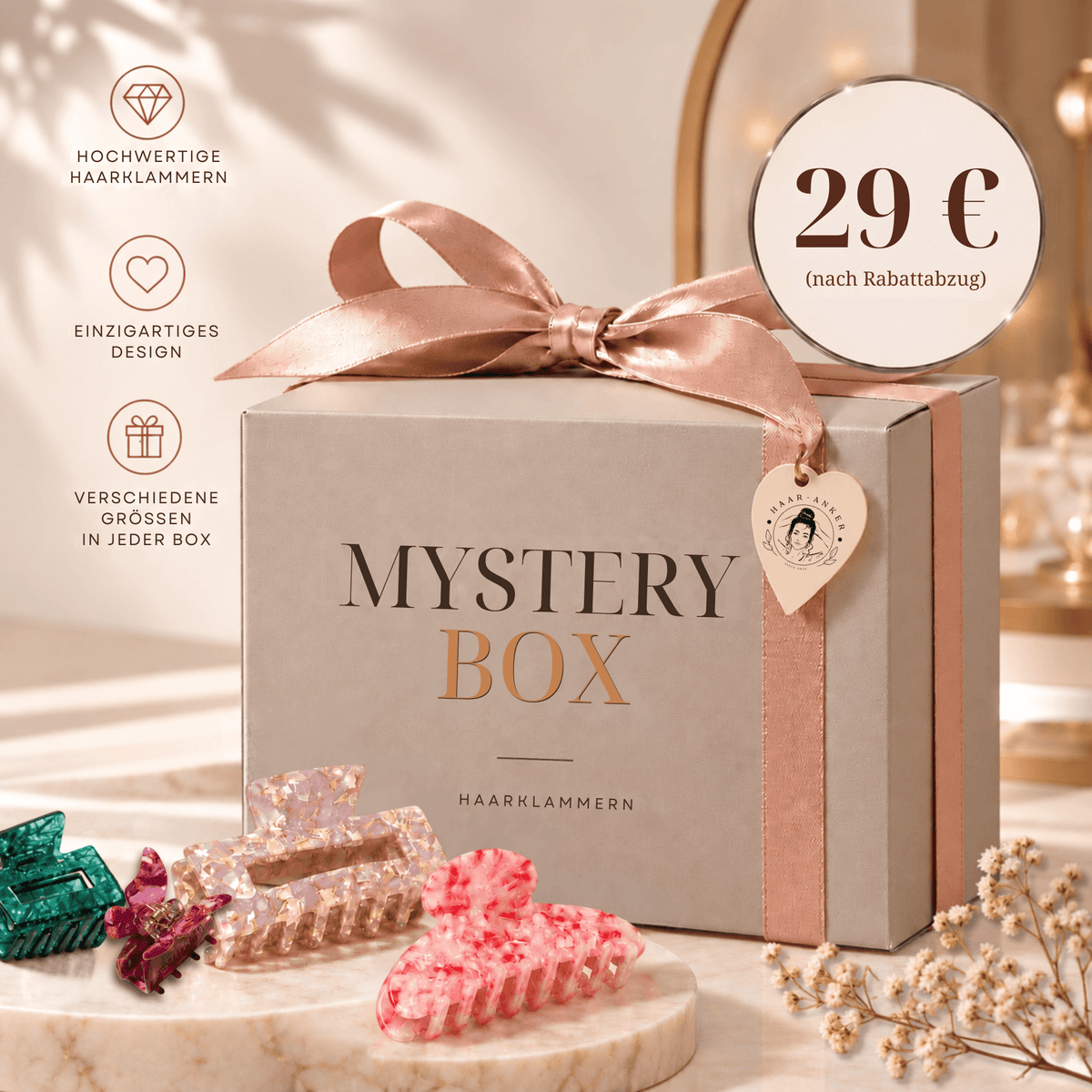 Mystery Box | Haarklammern