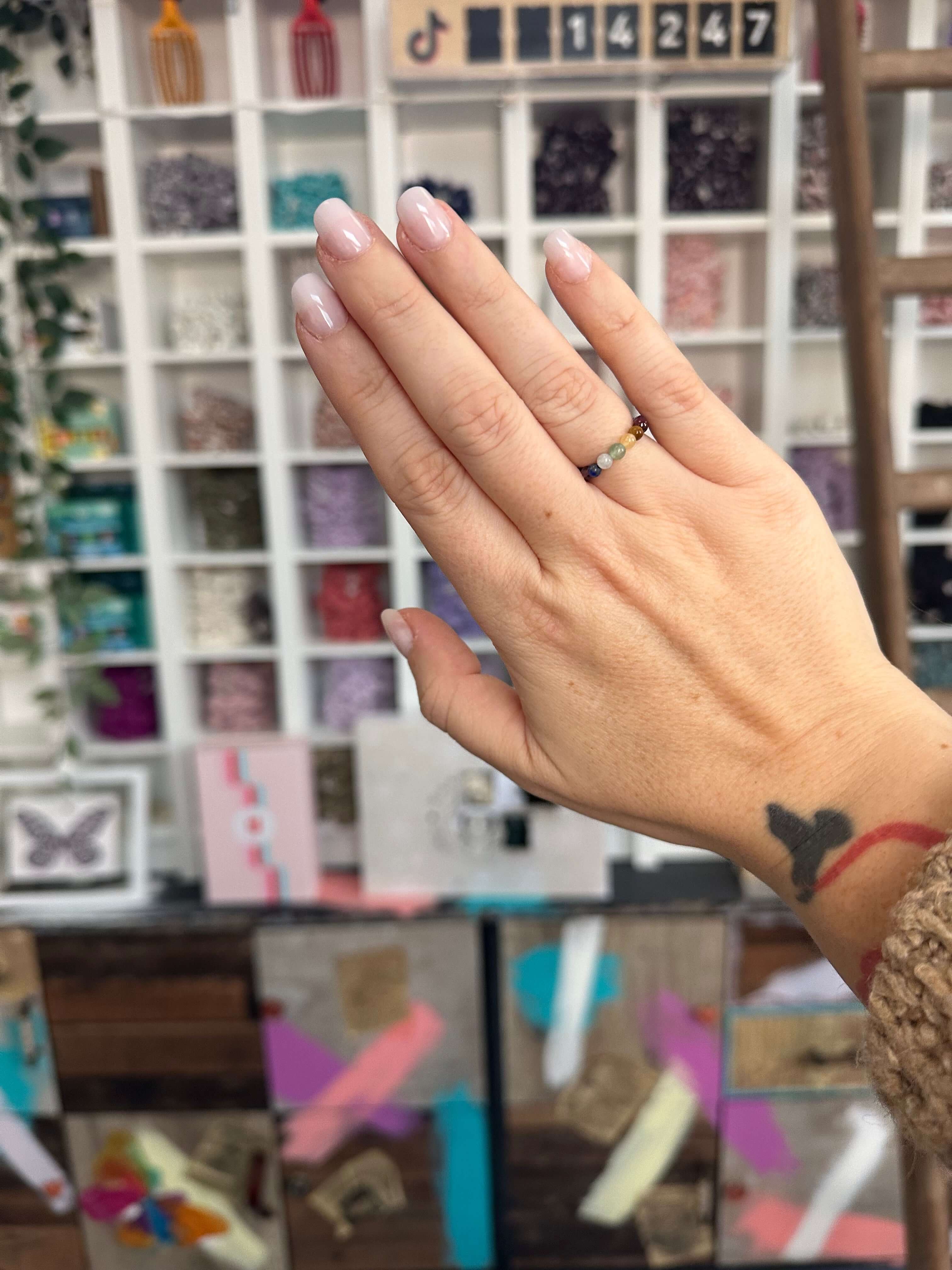 Heilstein 3mm | Ring / HAAR-ANKER