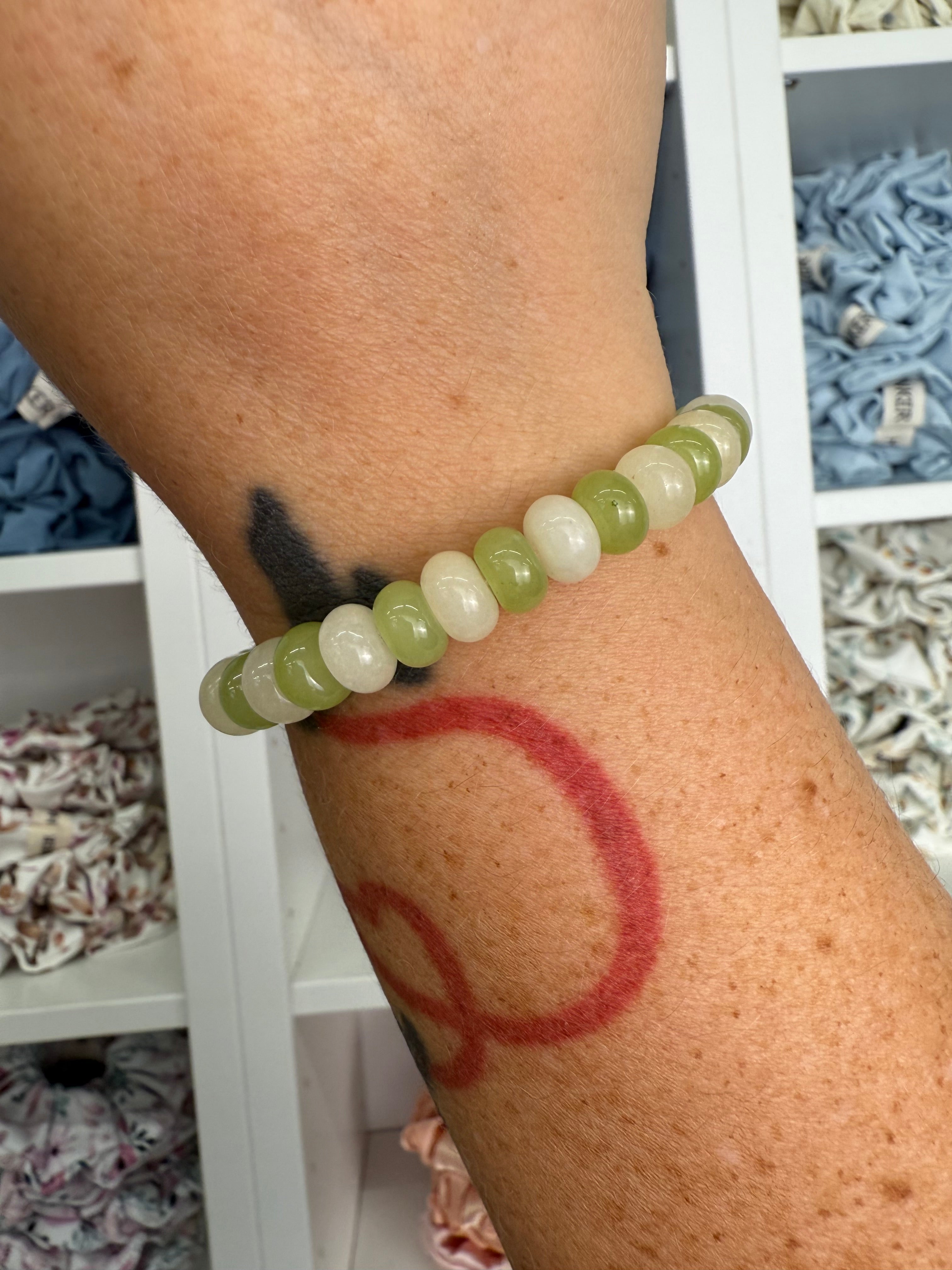 Bergkristall (gefärbt) | Armband