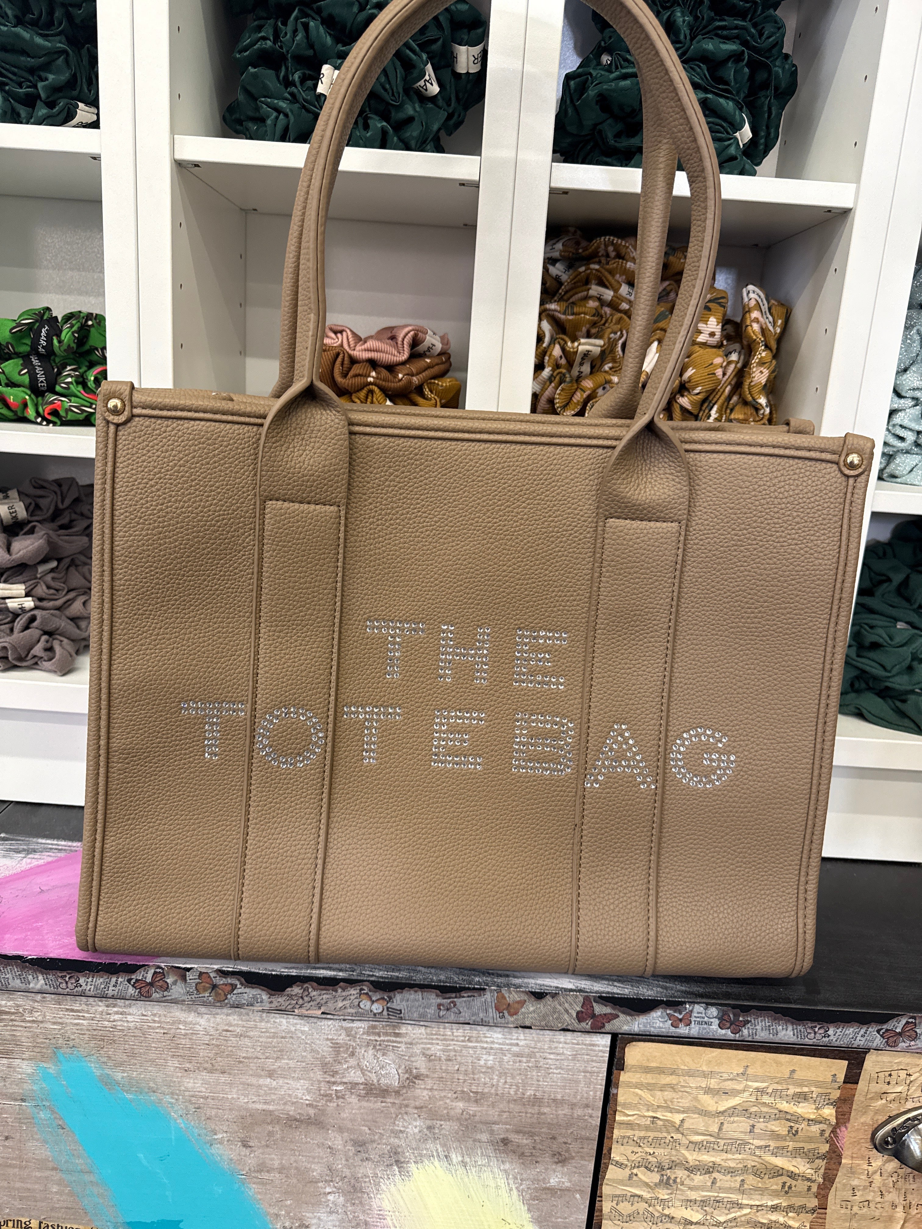 THE TOTE BAG Glitzer | Tasche / HAAR-ANKER