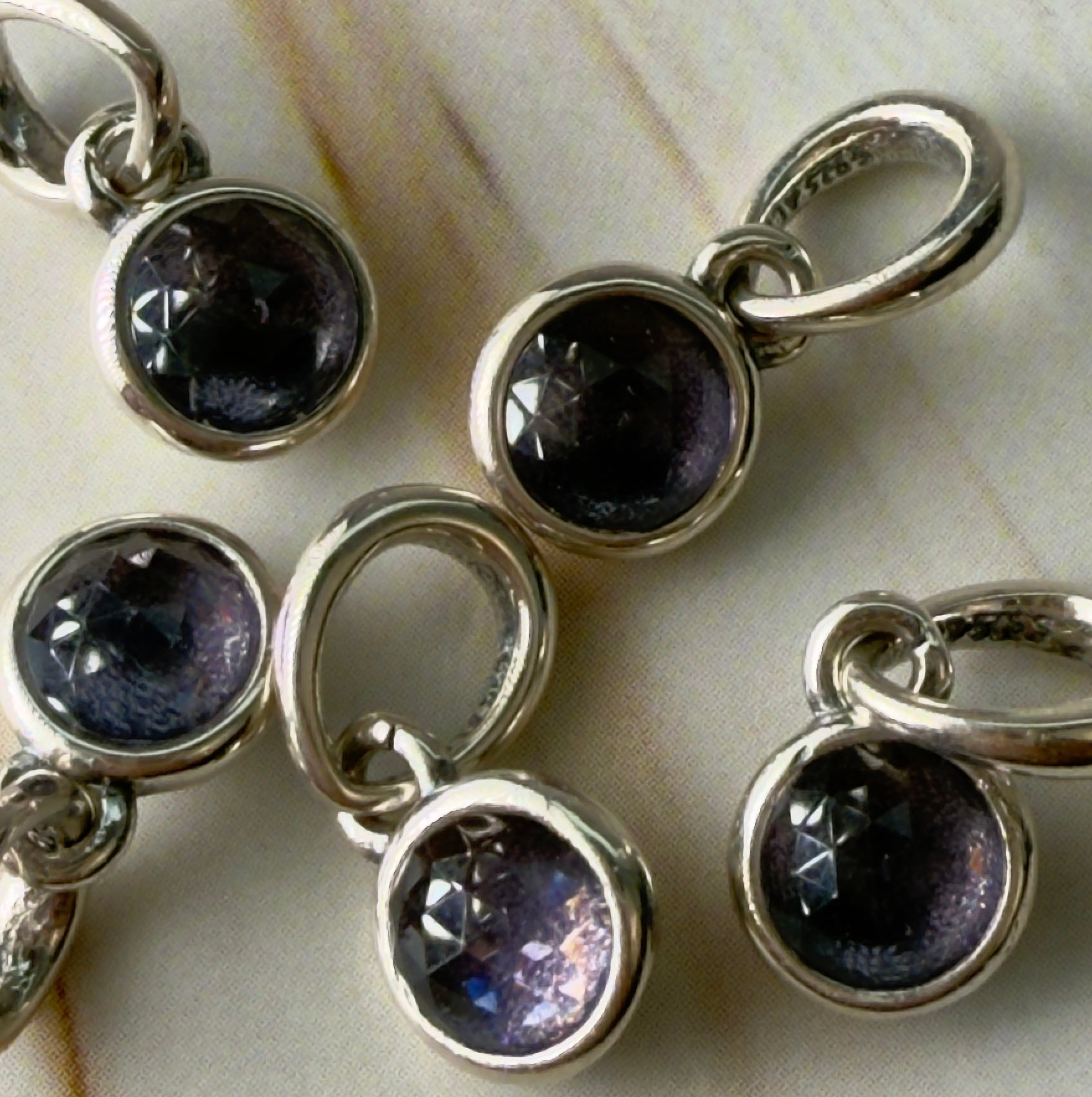 Geburtssteine 925er Sterling Silber | Charms
