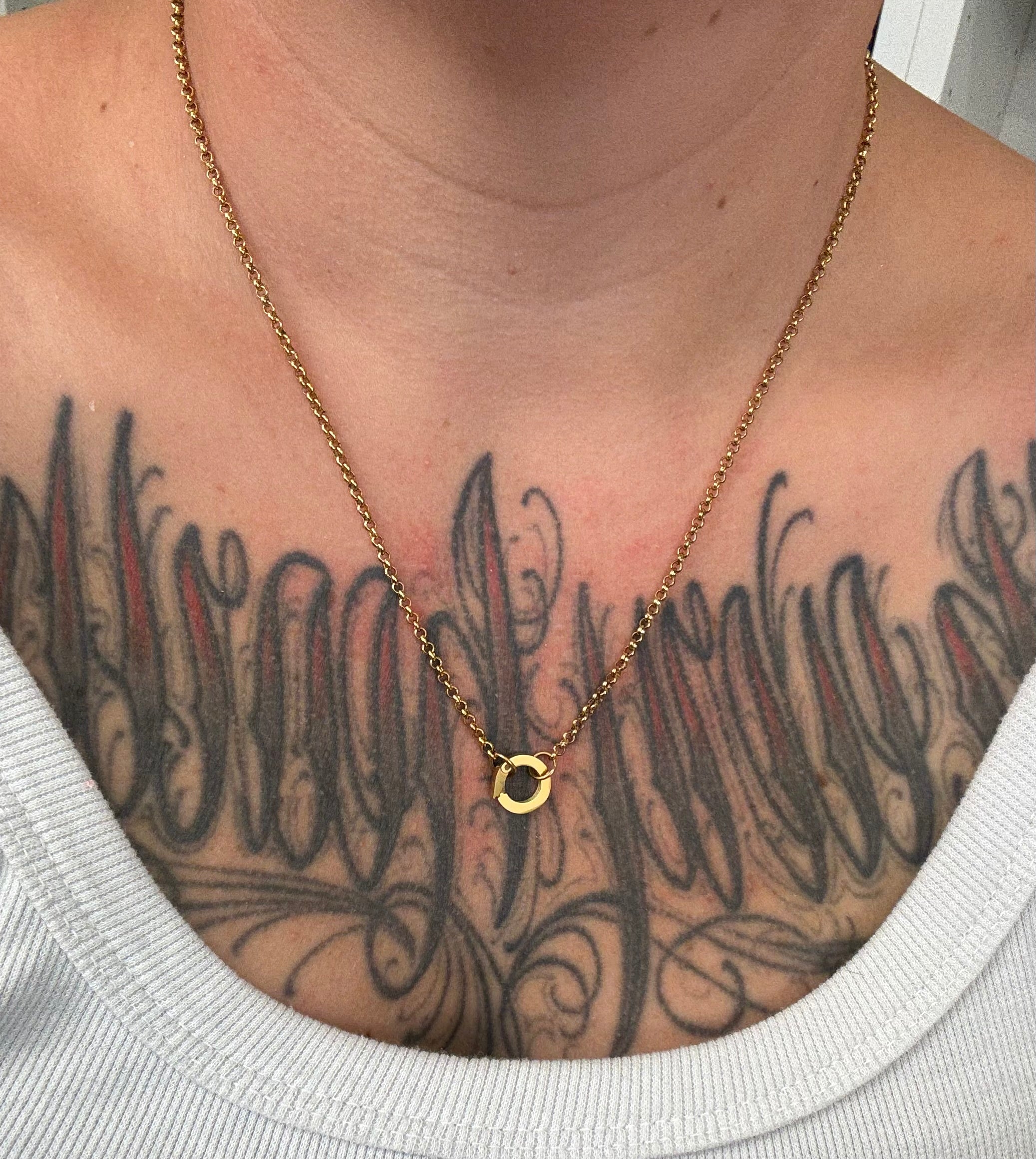 Charmkette Gold (ohne Charms) | Halskette