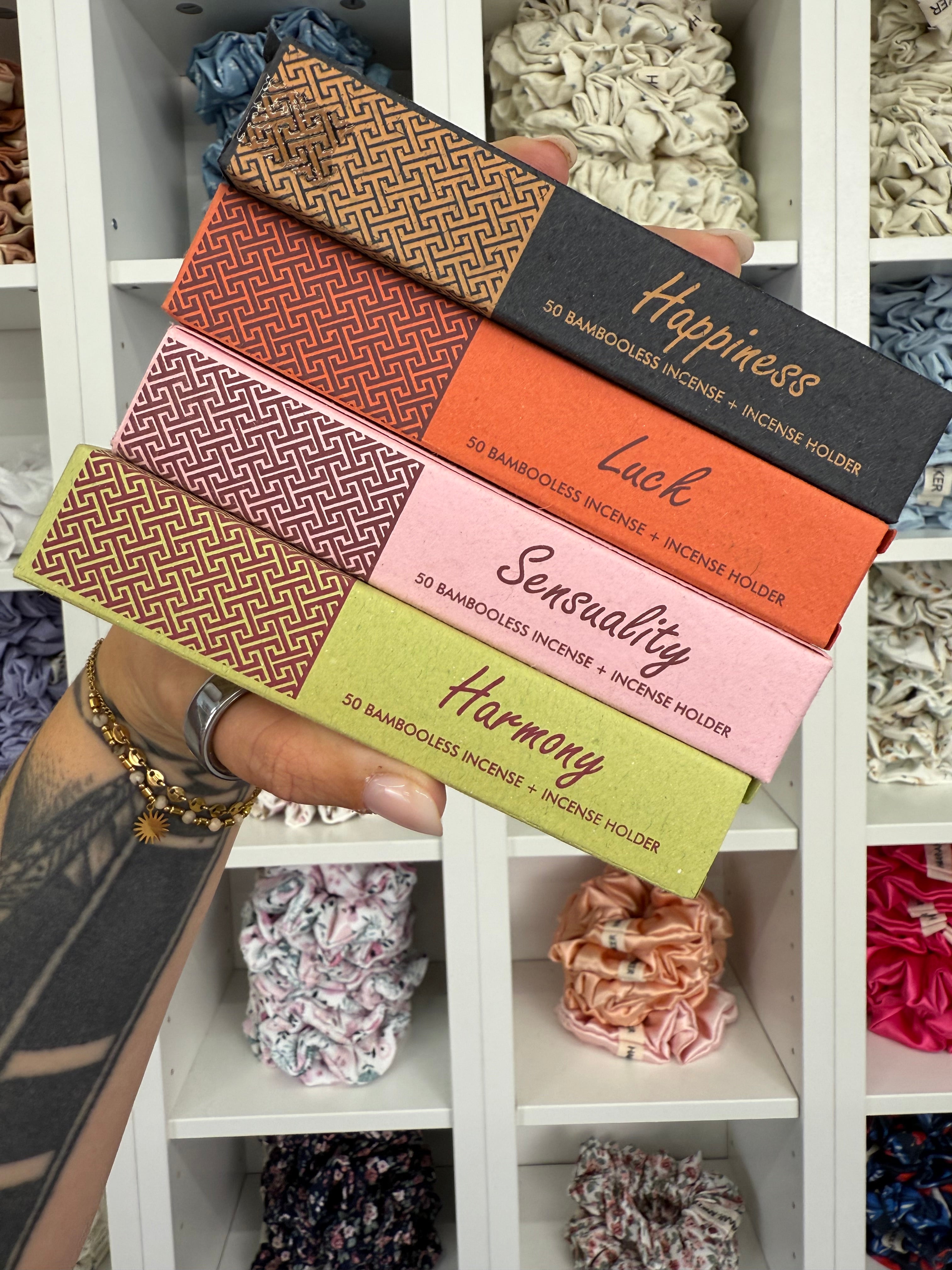 Räucherstäbchen mit Halter (ohne Bambusstab) | Räucherstäbchen