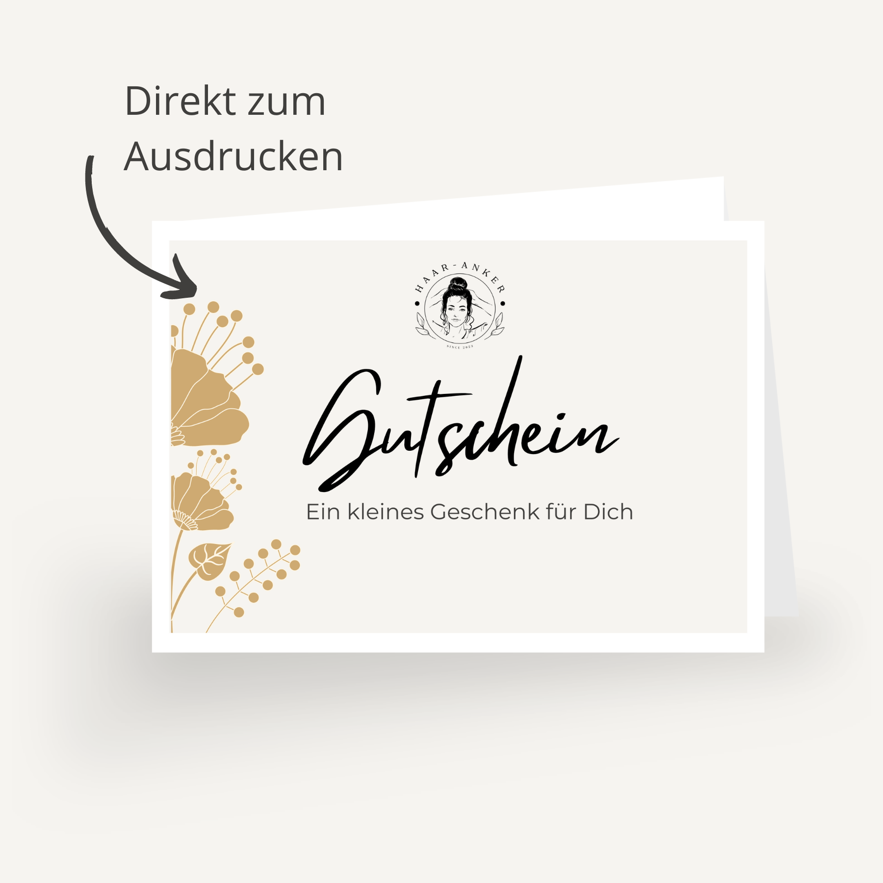 Geschenkgutschein | HAAR-ANKER
