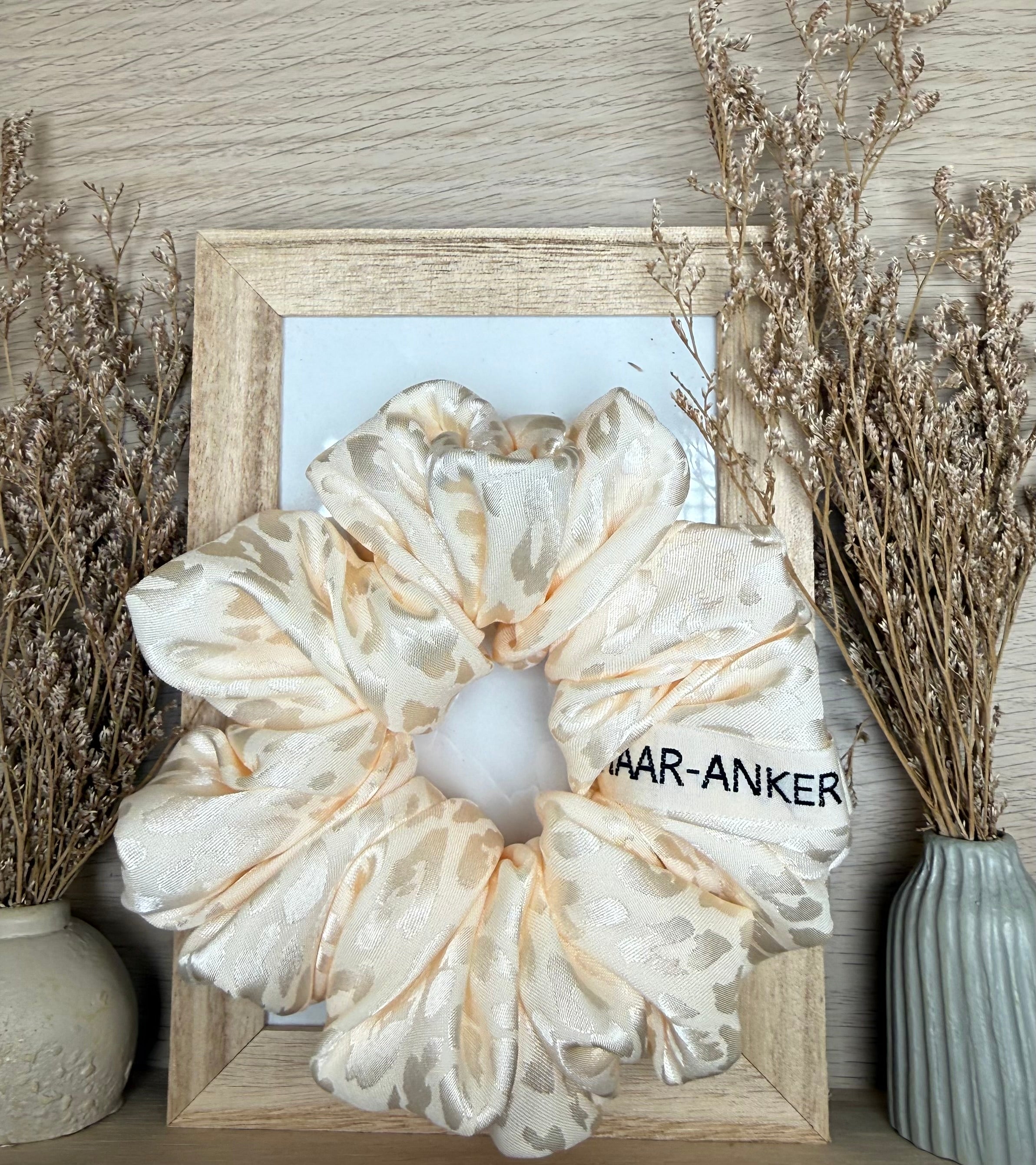 Satin Leo | XXL-Scrunchie / HAAR-ANKER