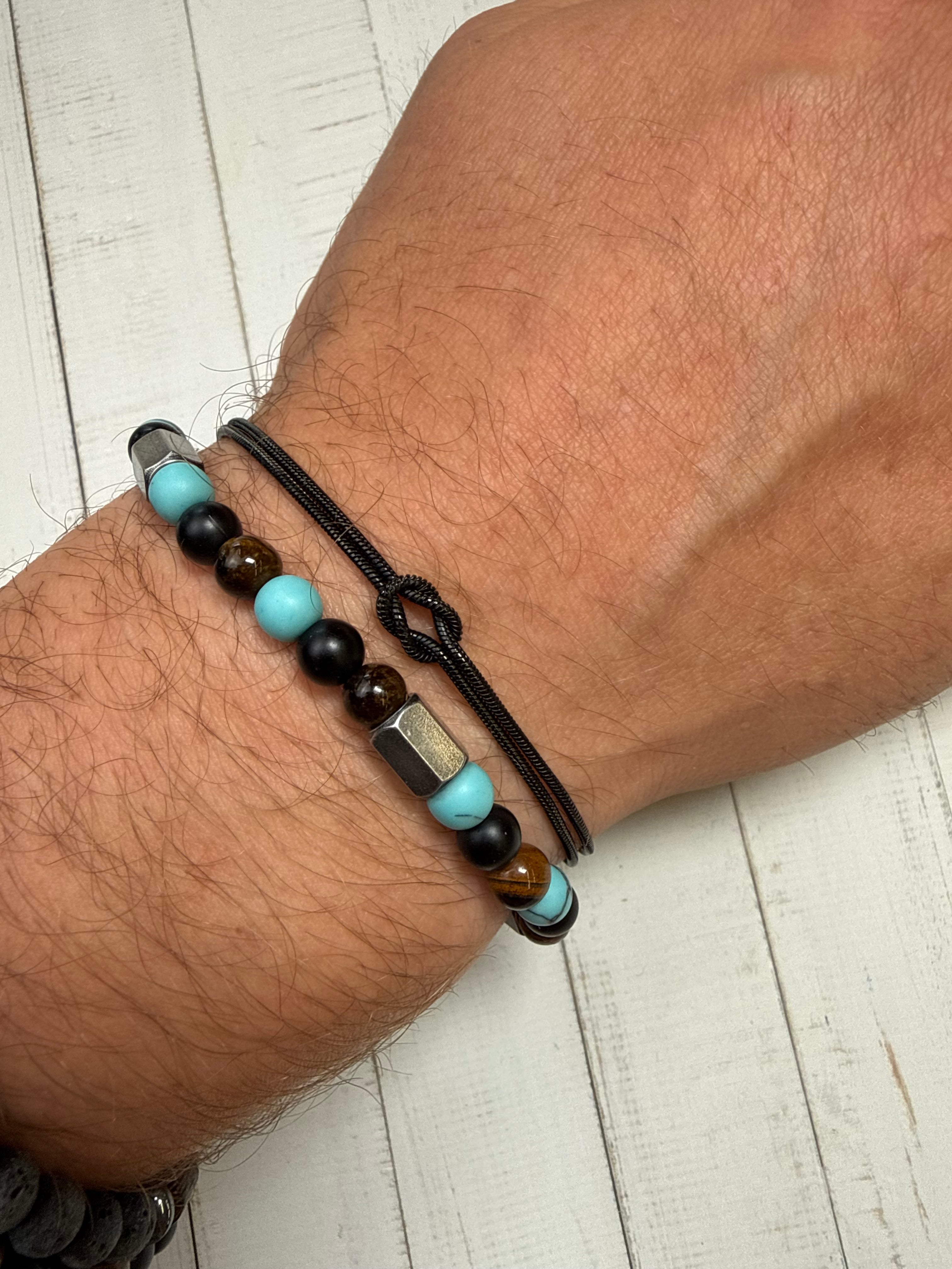Partnerschaftsarmbänder 'Unendlichkeit' | Armband Nr. 38