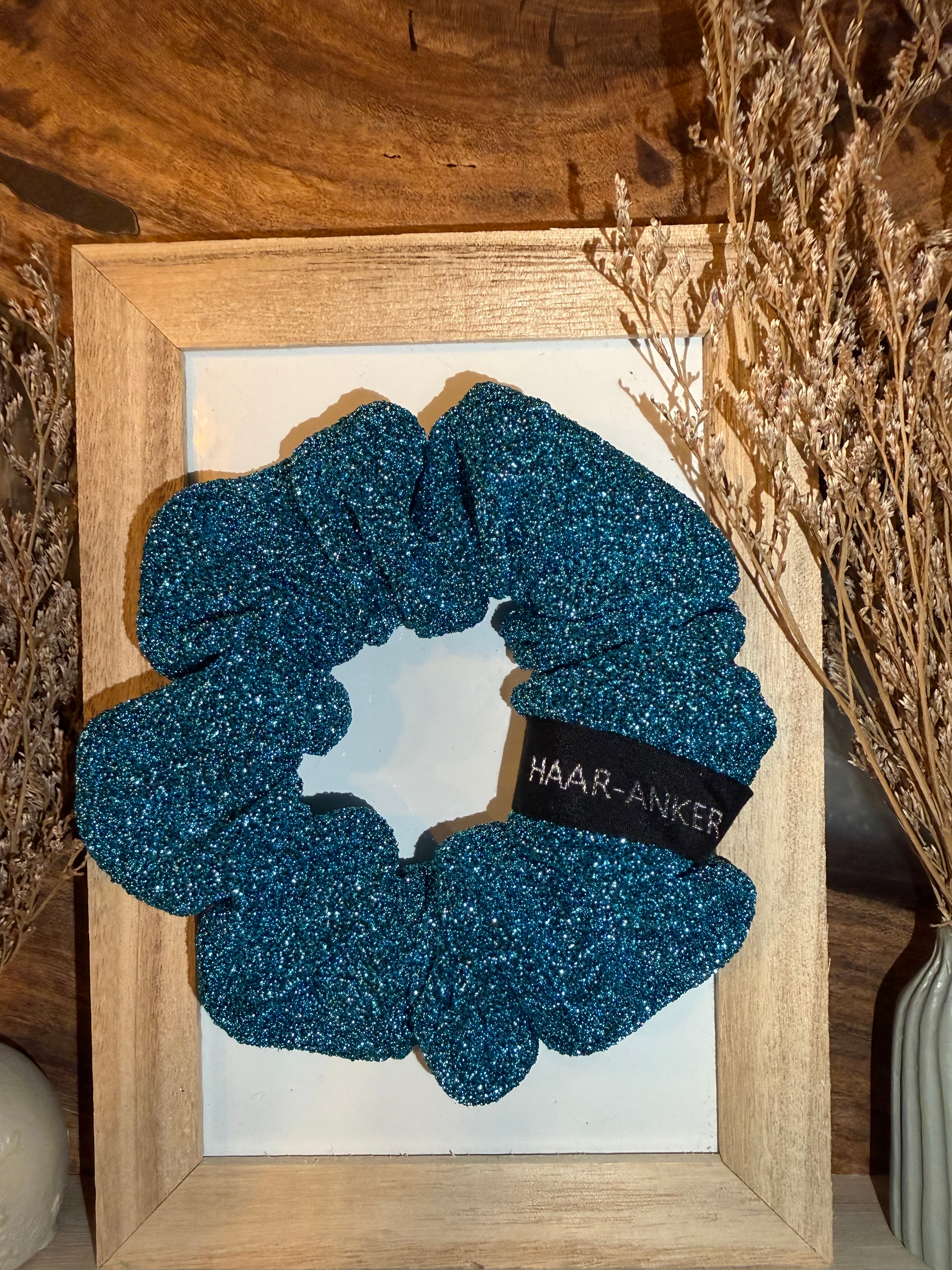 Glitzer Jersey | Scrunchie