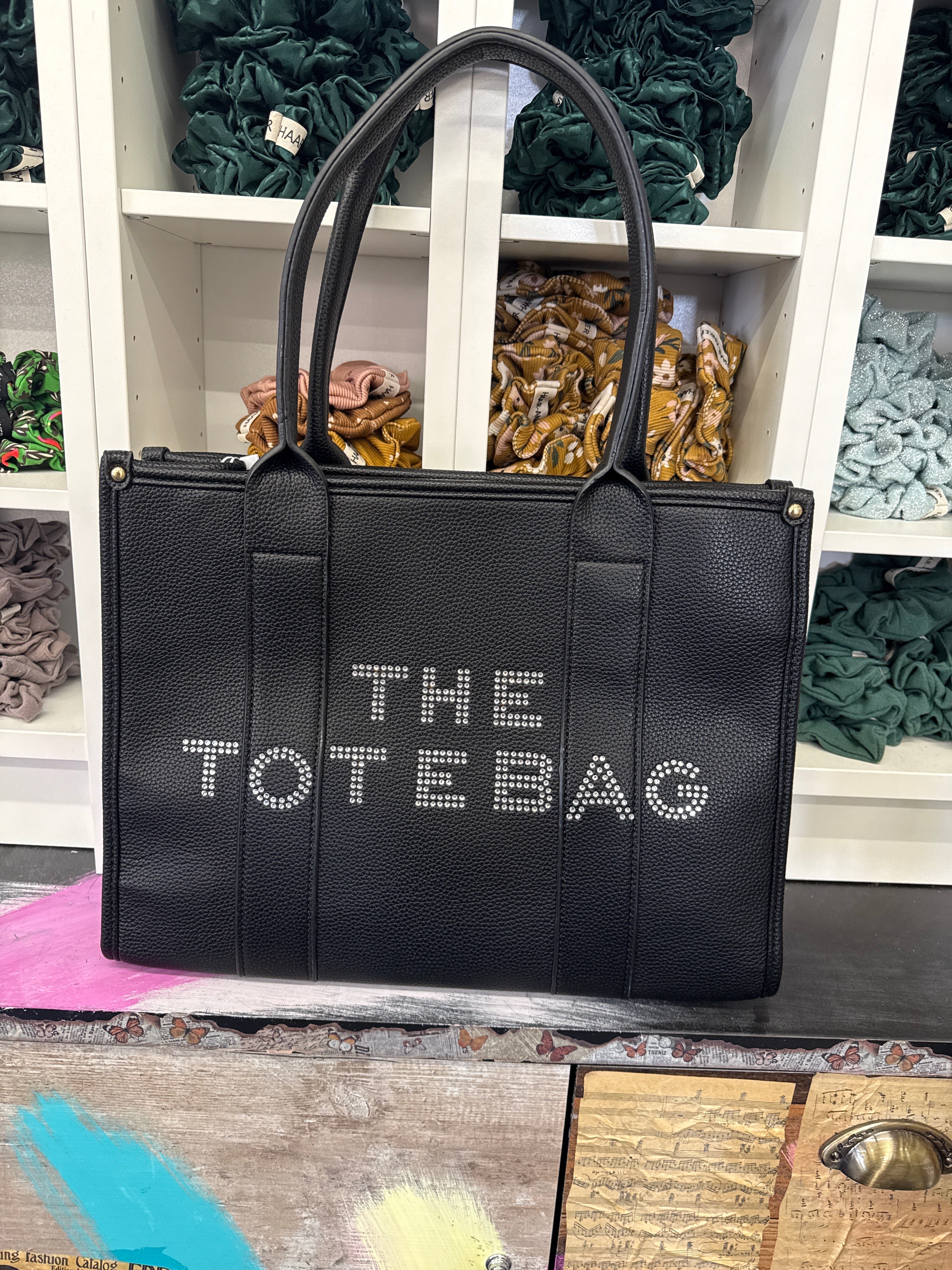 THE TOTE BAG Glitzer | Tasche / HAAR-ANKER