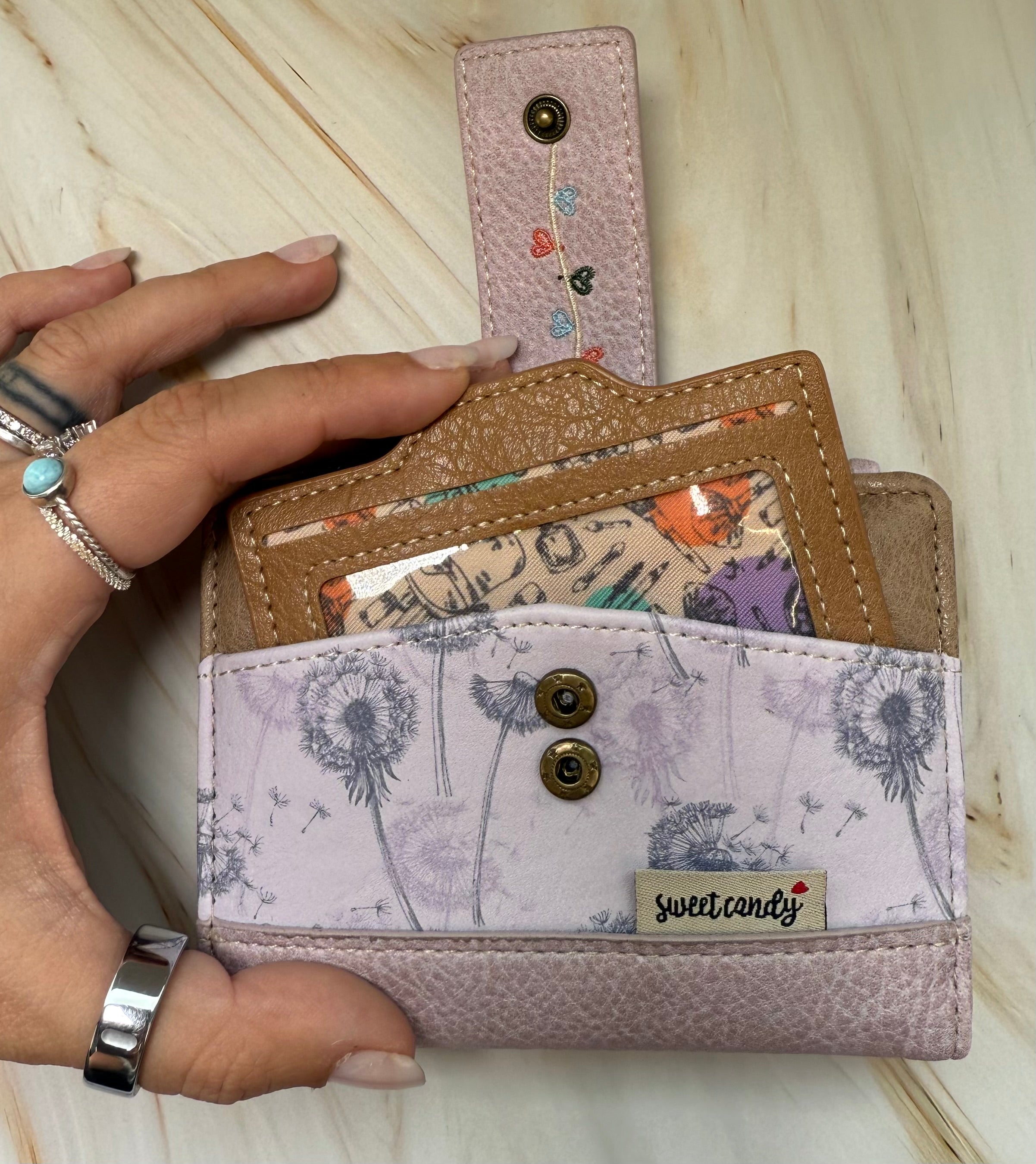 Schmetterling Lila Klein | Portemonnaie