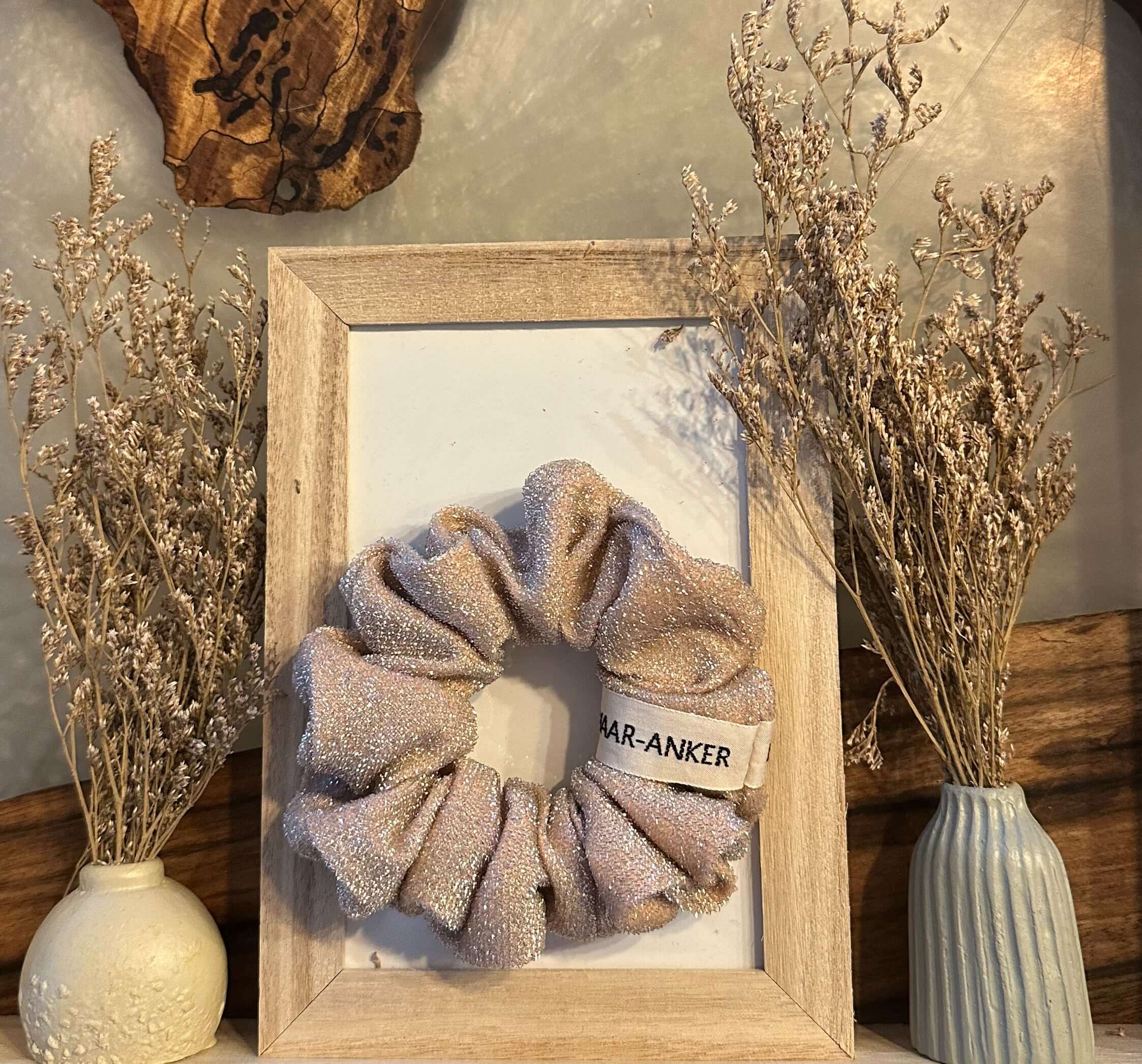 Glitzer Jersey | Scrunchie | HAAR-ANKER