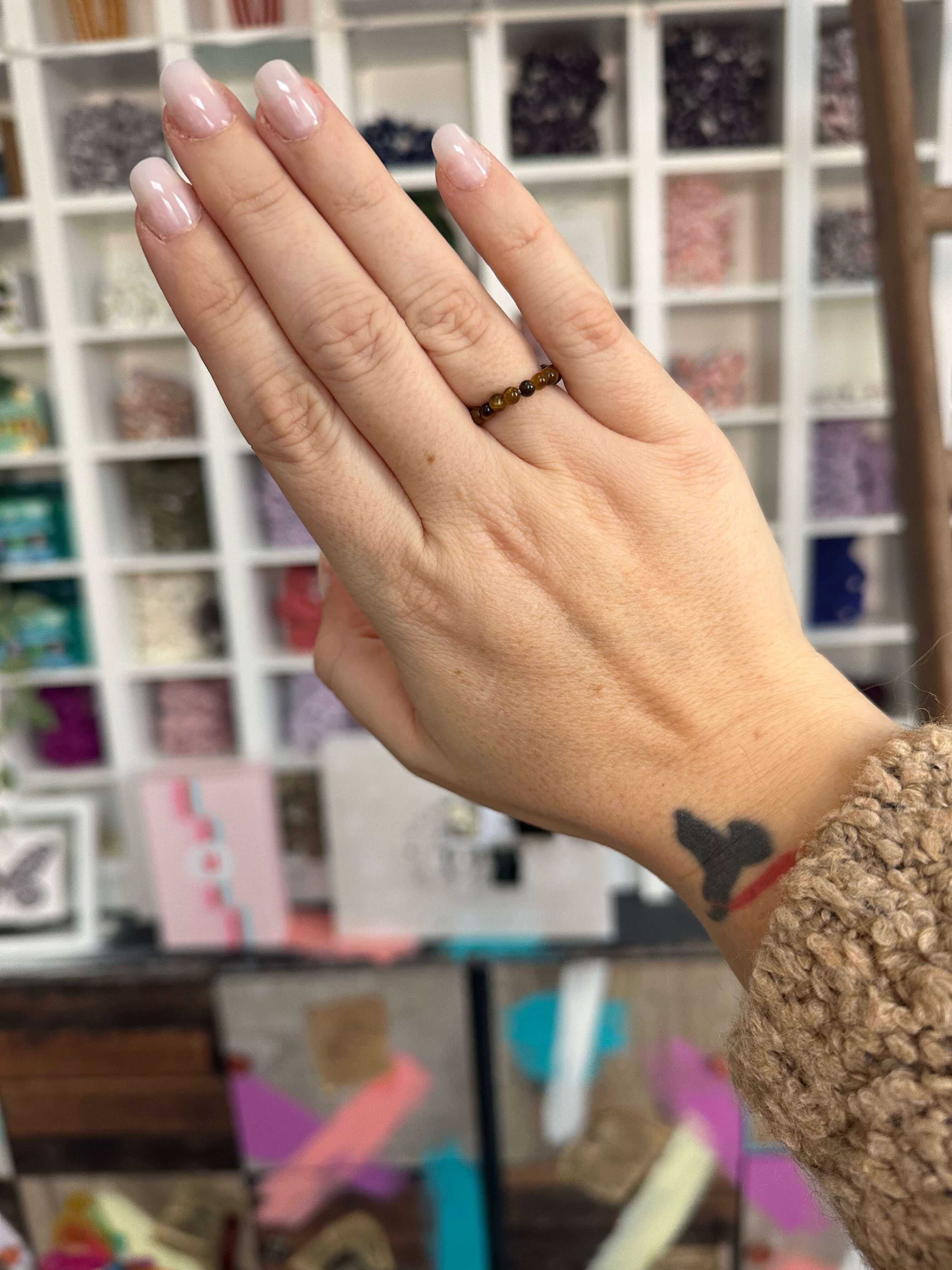 Heilstein 3mm | Ring / HAAR-ANKER