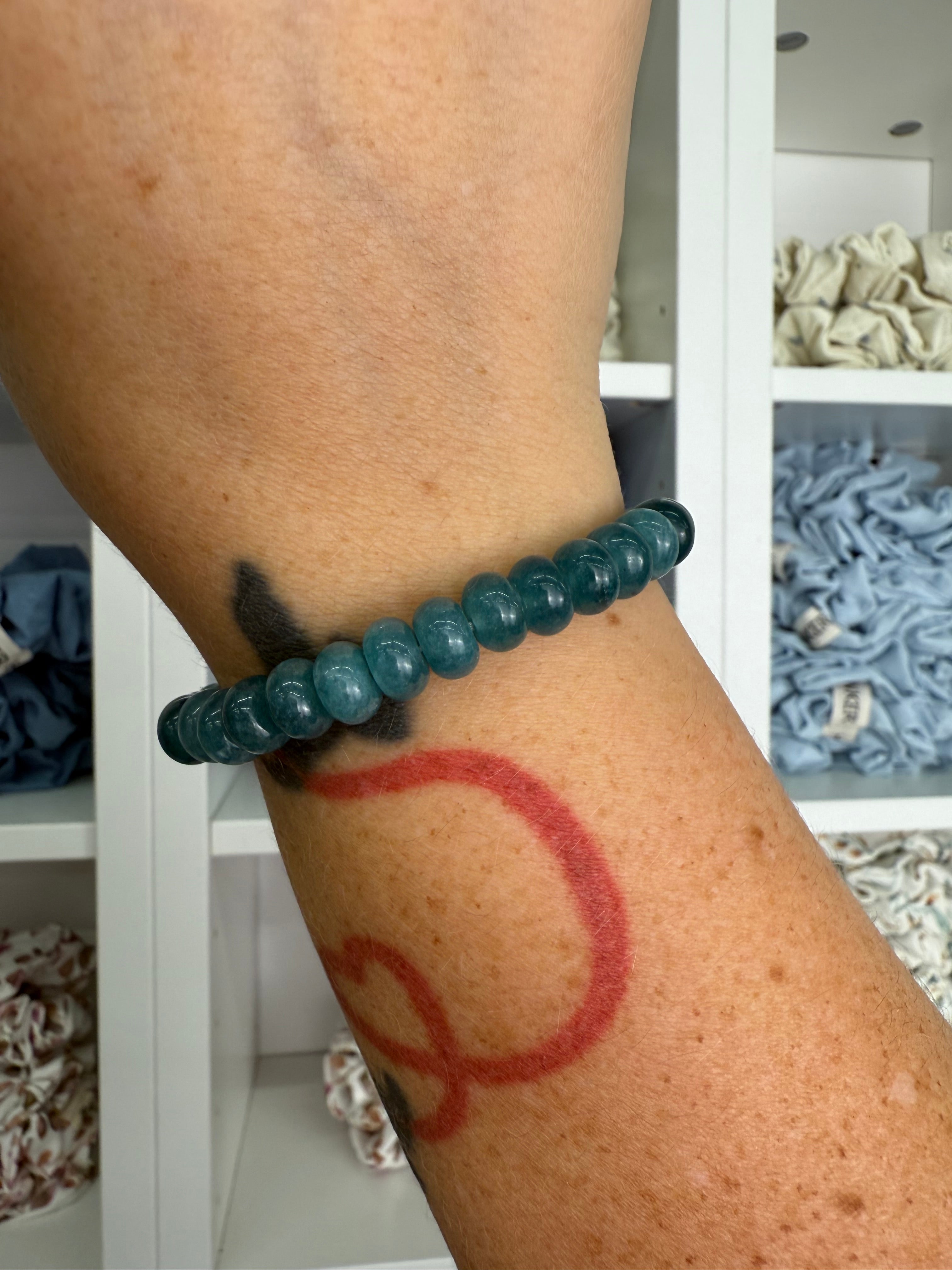 Bergkristall (gefärbt) | Armband