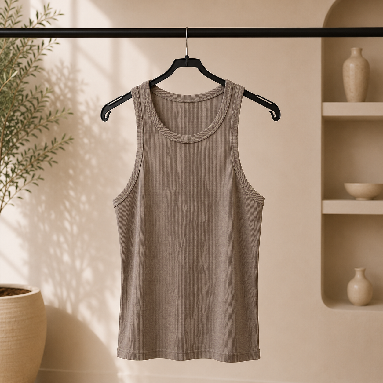 Basic-Top Ripp verschied. Farben | Shirt