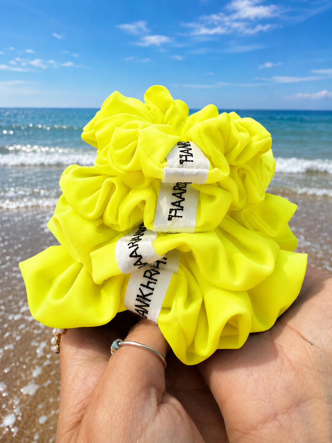 Neon Gelb – Active Kollektion | Scrunchie