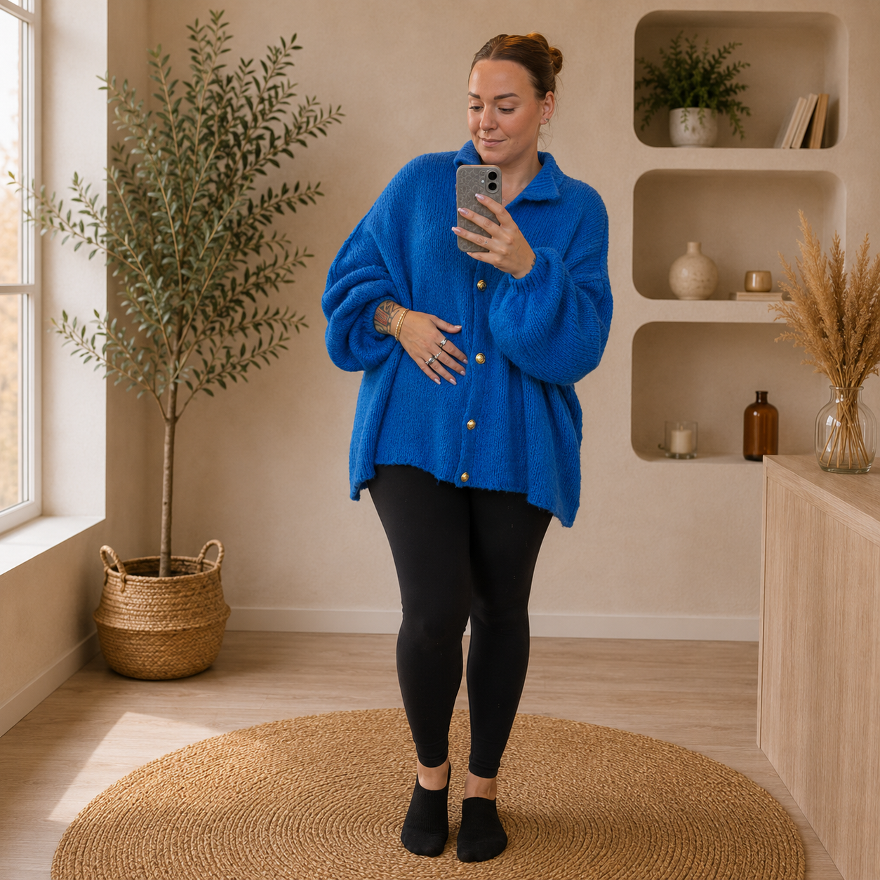 'Mauschelpullover' verschied. Farben | Cardigan