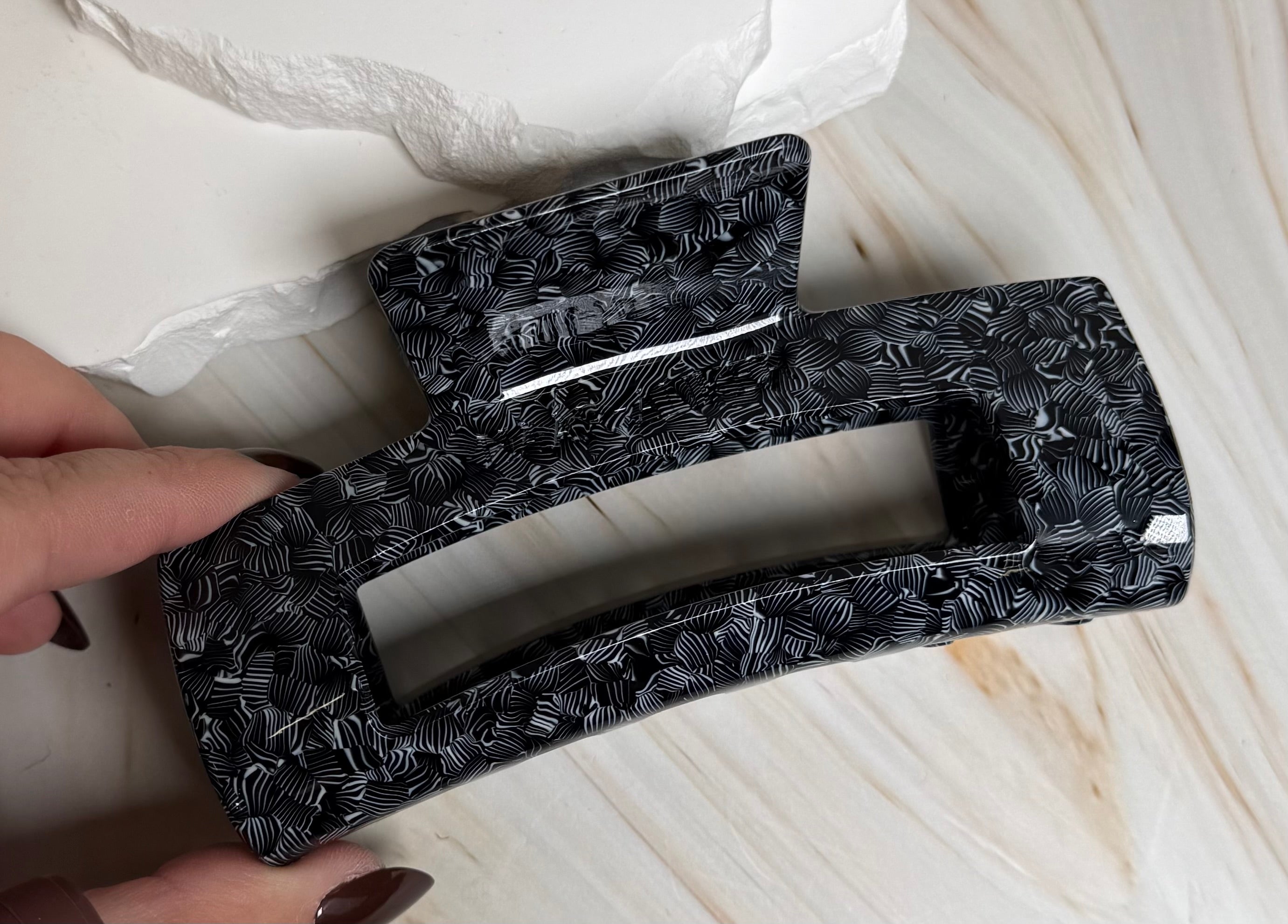 Black Shell | Haarklammer