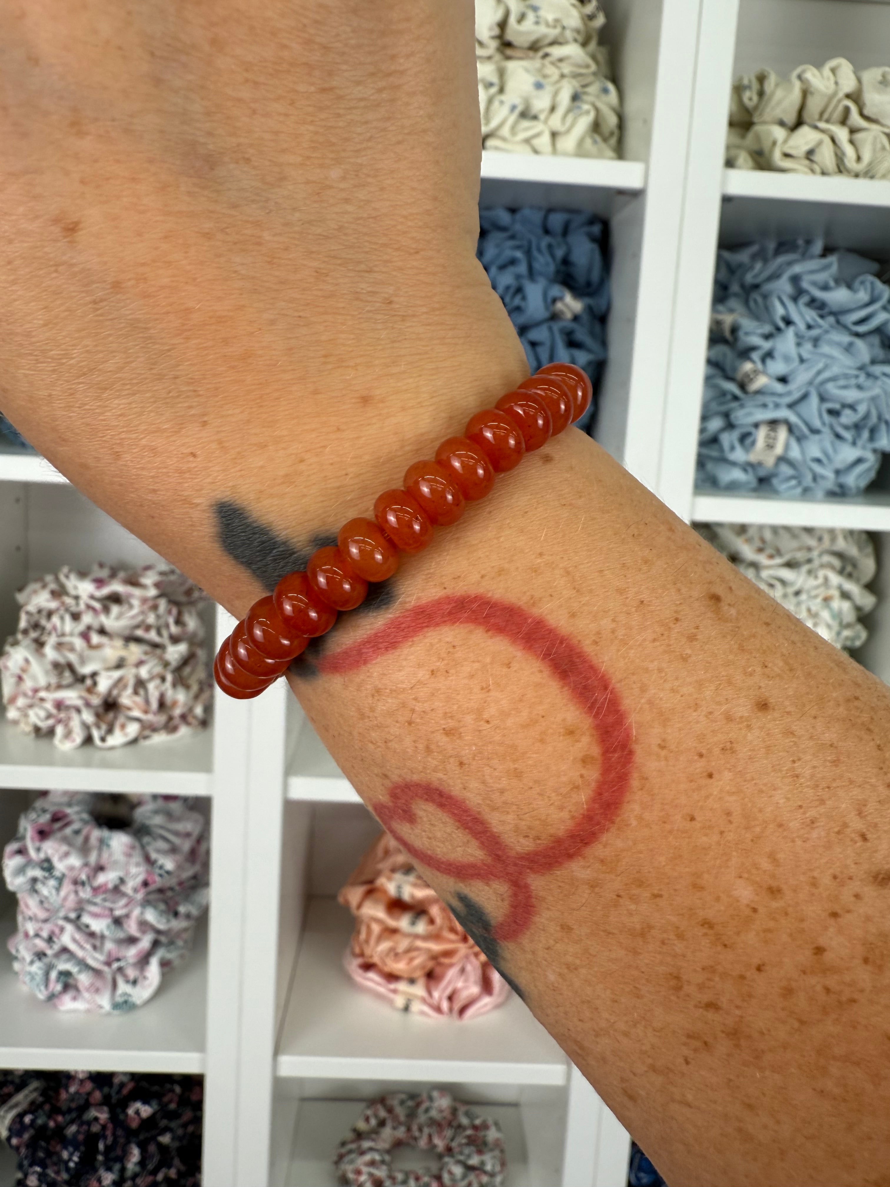 Bergkristall (gefärbt) | Armband