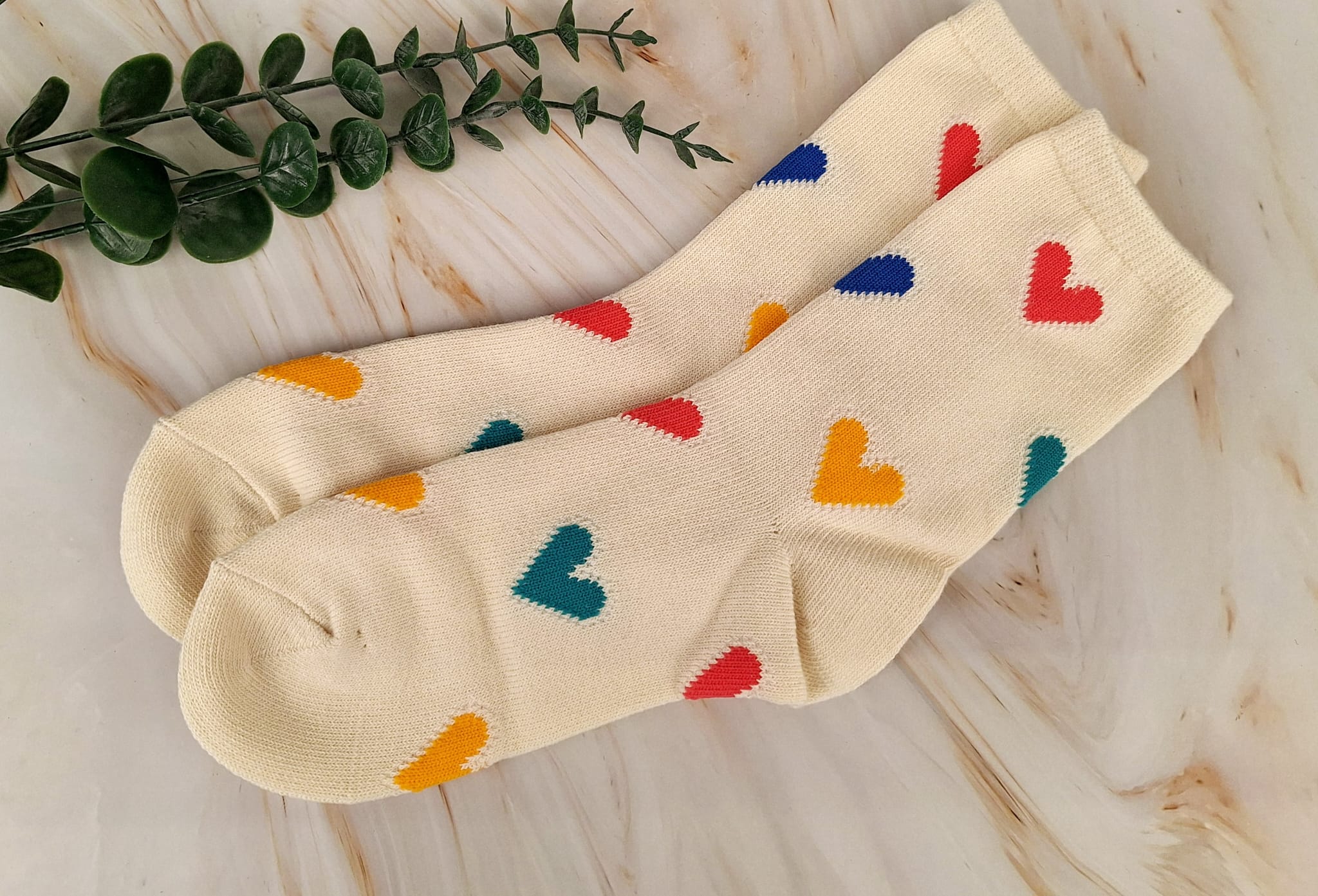 Herz-Socken Lang | Socken | HAAR-ANKER