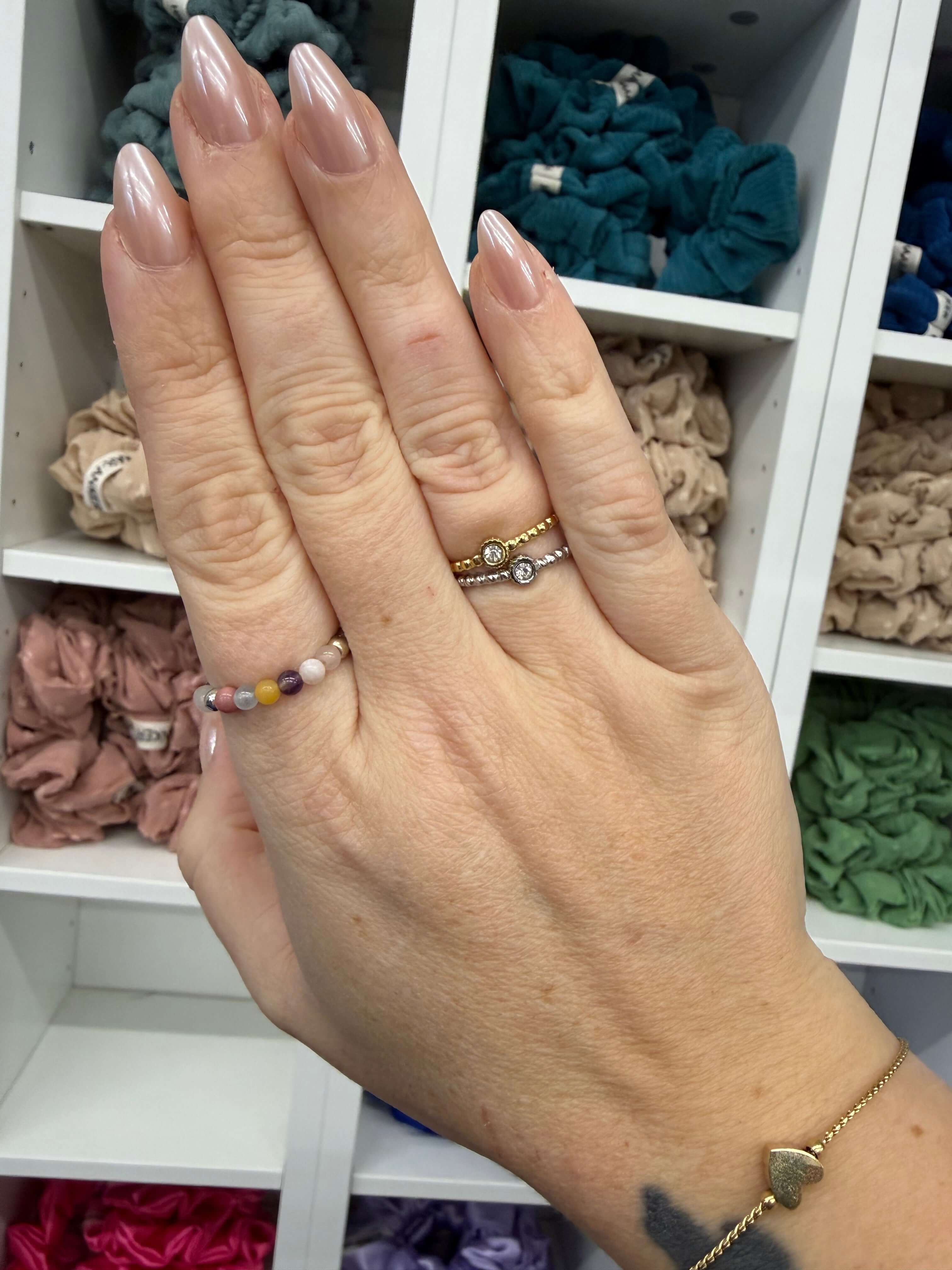 Ring mit Stein | Ring / HAAR-ANKER