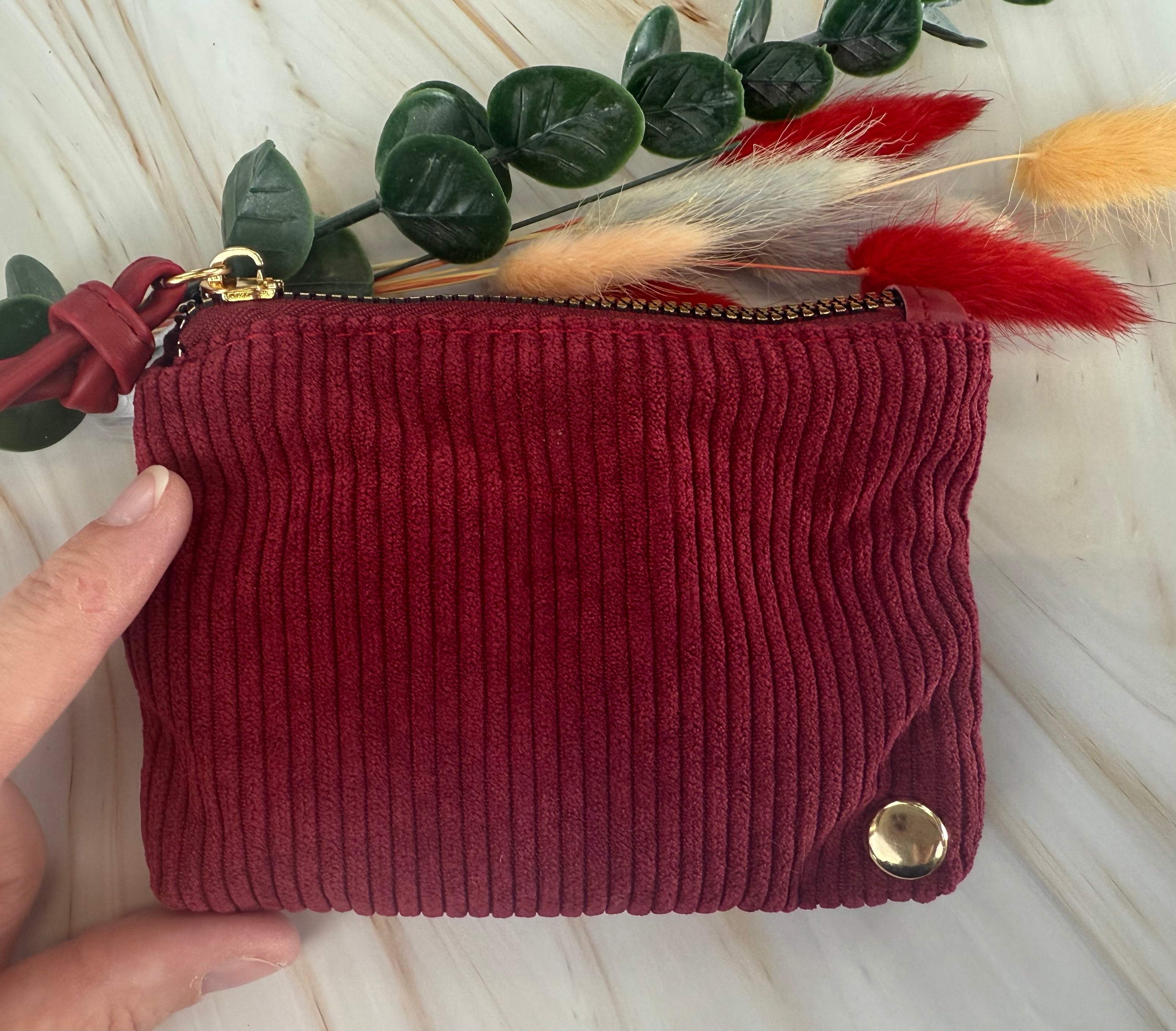 Kleine Kramtasche Kord | Tasche / HAAR-ANKER