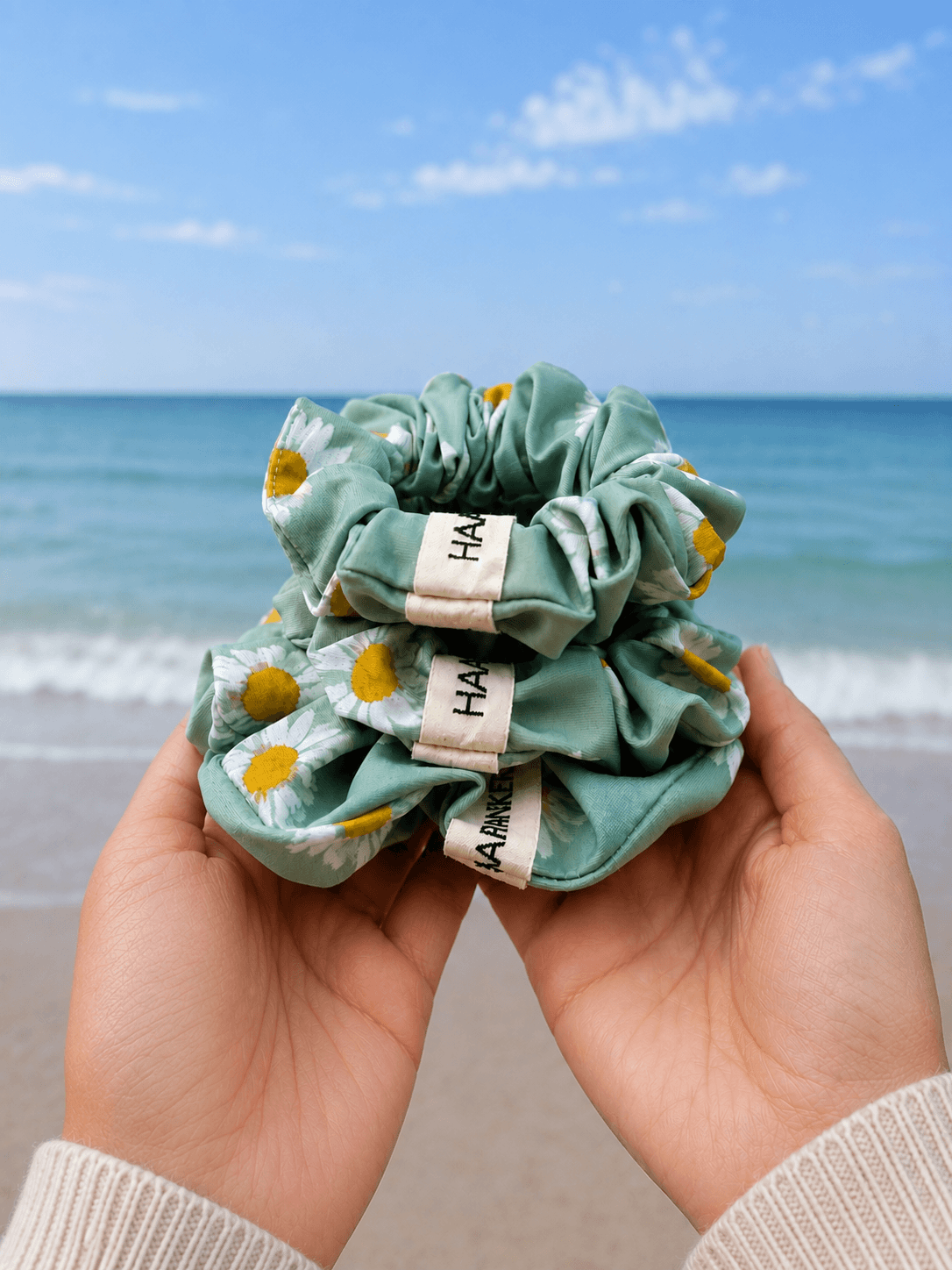 Gänseblümchen – Active Kollektion | Scrunchie / HAAR-ANKER