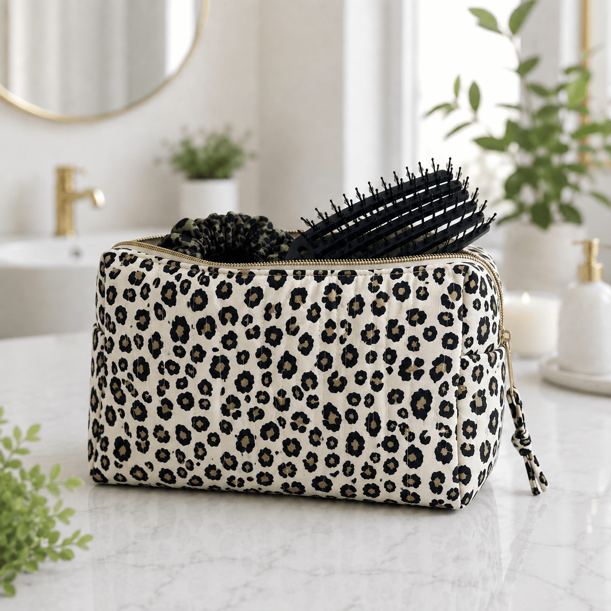 Golden Leo | Kosmetiktasche