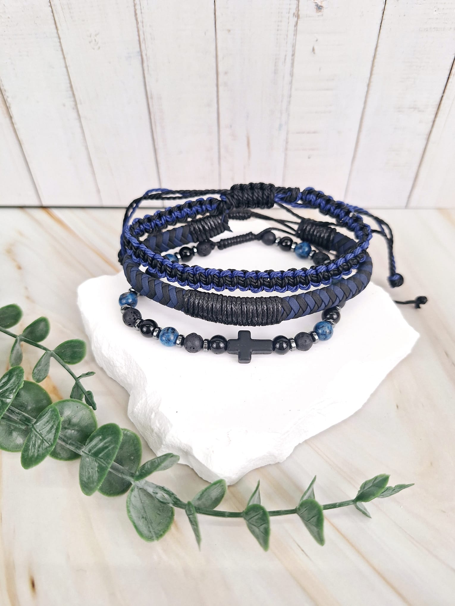 Armband verstellbar Sets | Männerarmband | HAAR-ANKER