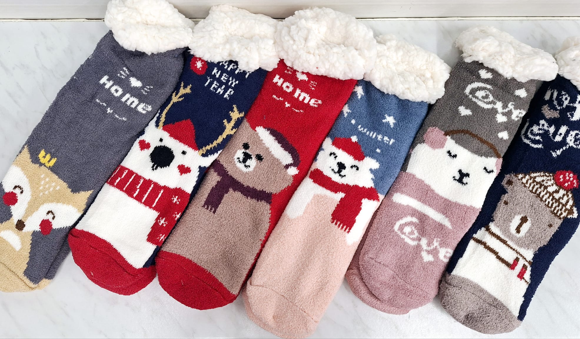 Kuschelsocken mit Motiven | Socken