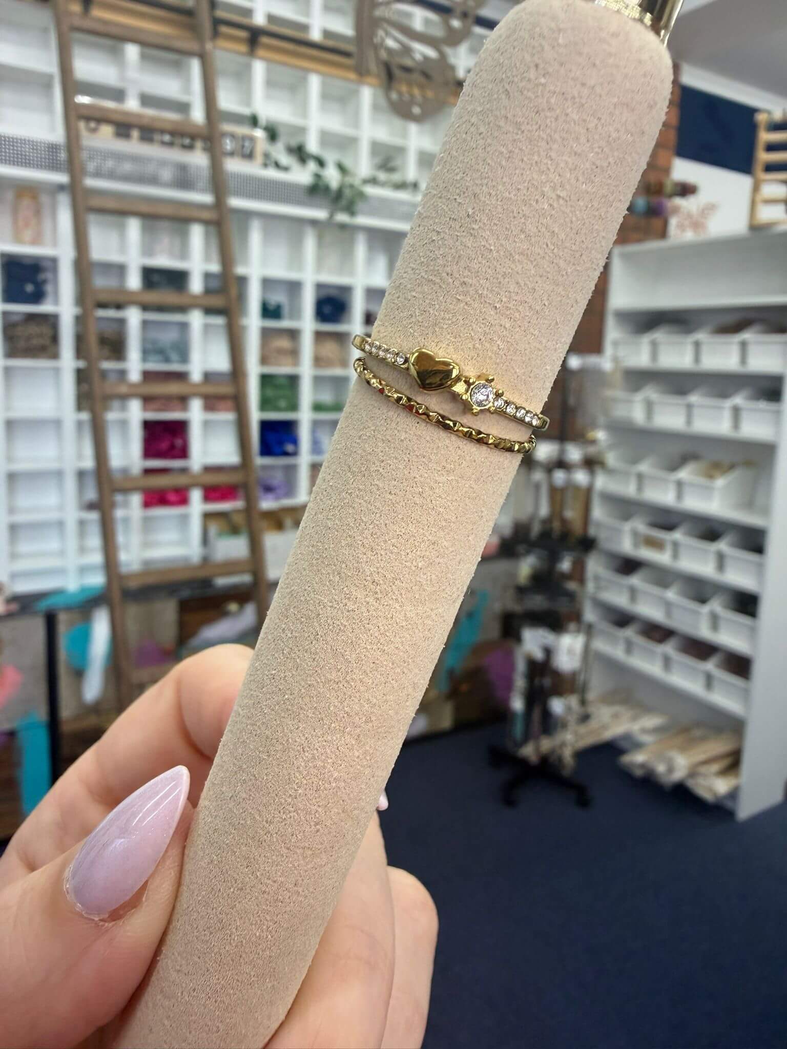 Doppelring großes Herz | Ring | HAAR-ANKER