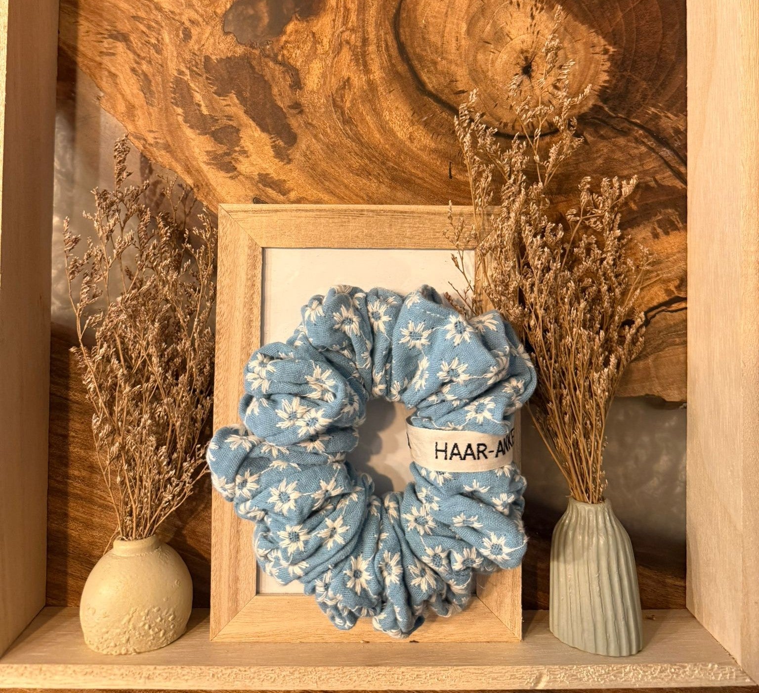 XXL-Scrunchie | Lochstickerei