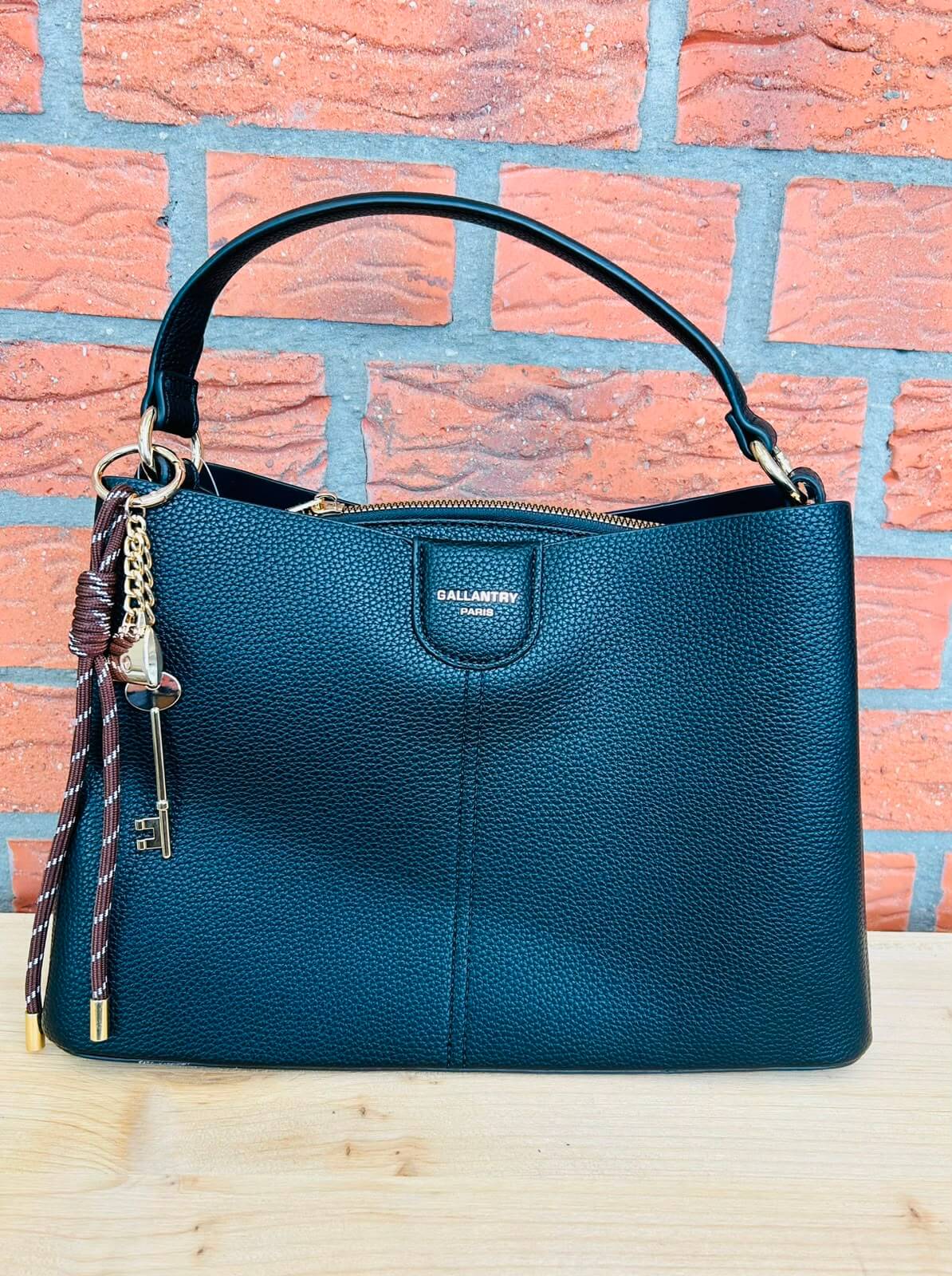 Kordel-Schwarz | Tasche - HAAR-ANKER