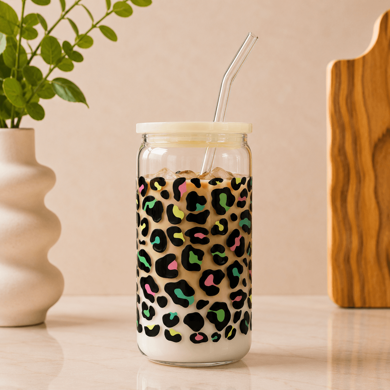 Leo Pastel - Clear | Trinkglas