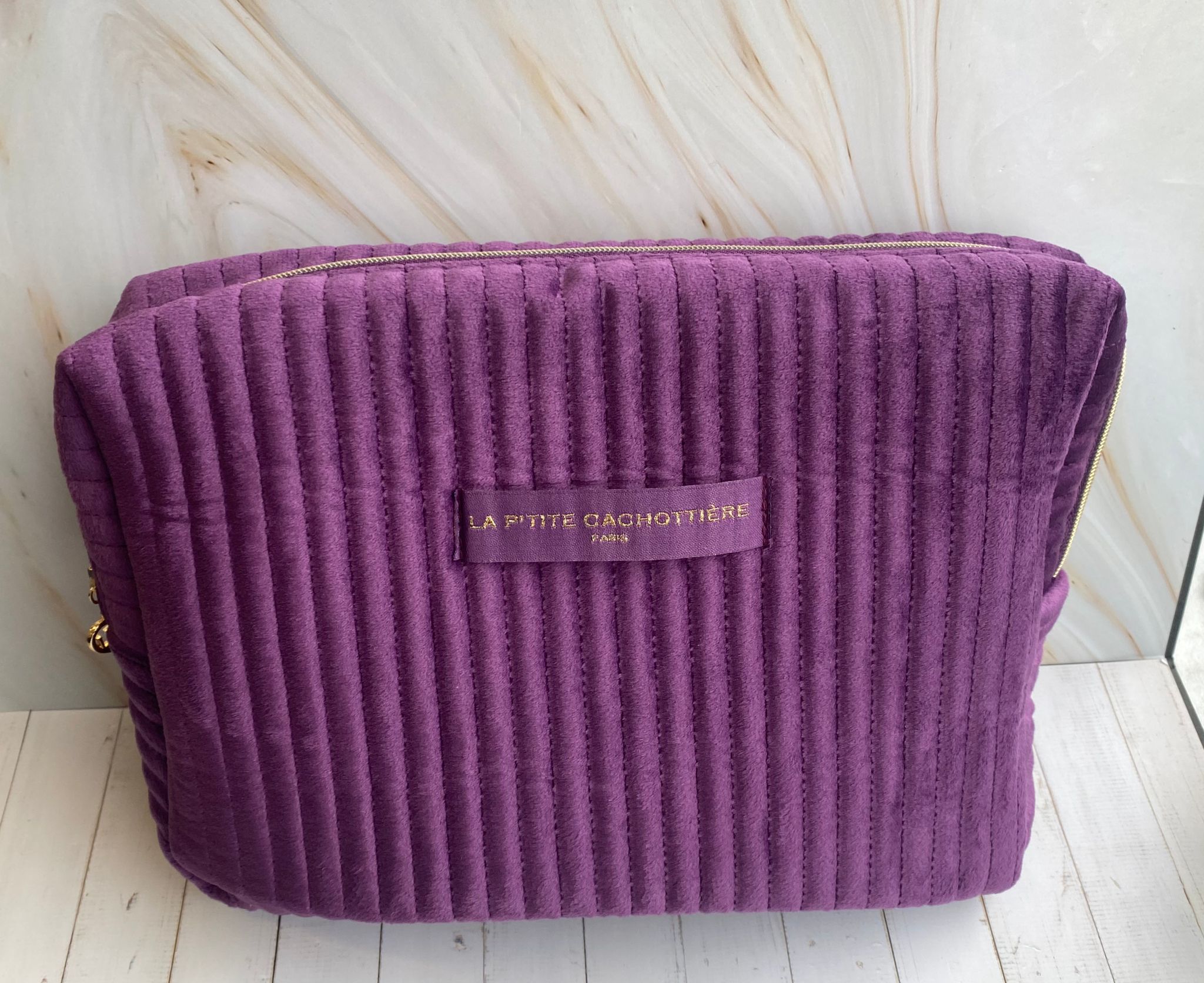 Grosse Kosmetiktasche Kord verschied. Farben | Tasche | HAAR-ANKER