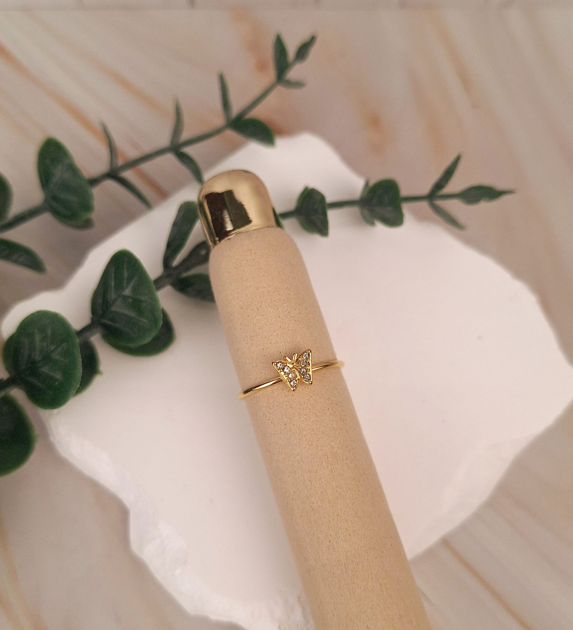 Ring Glitzerstein | Ring | HAAR-ANKER