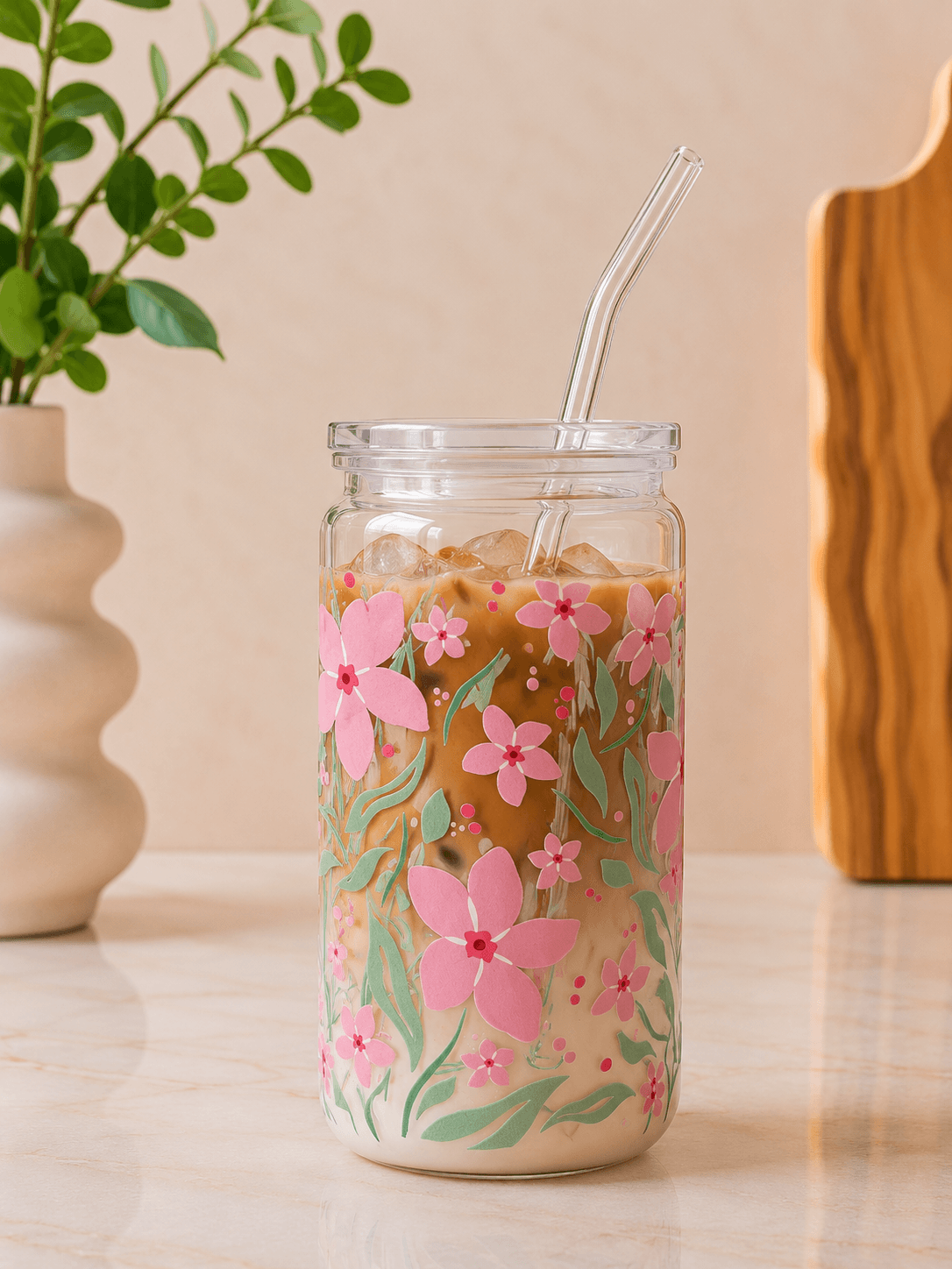 Rosy Garden - Clear | Trinkglas | HAAR-ANKER