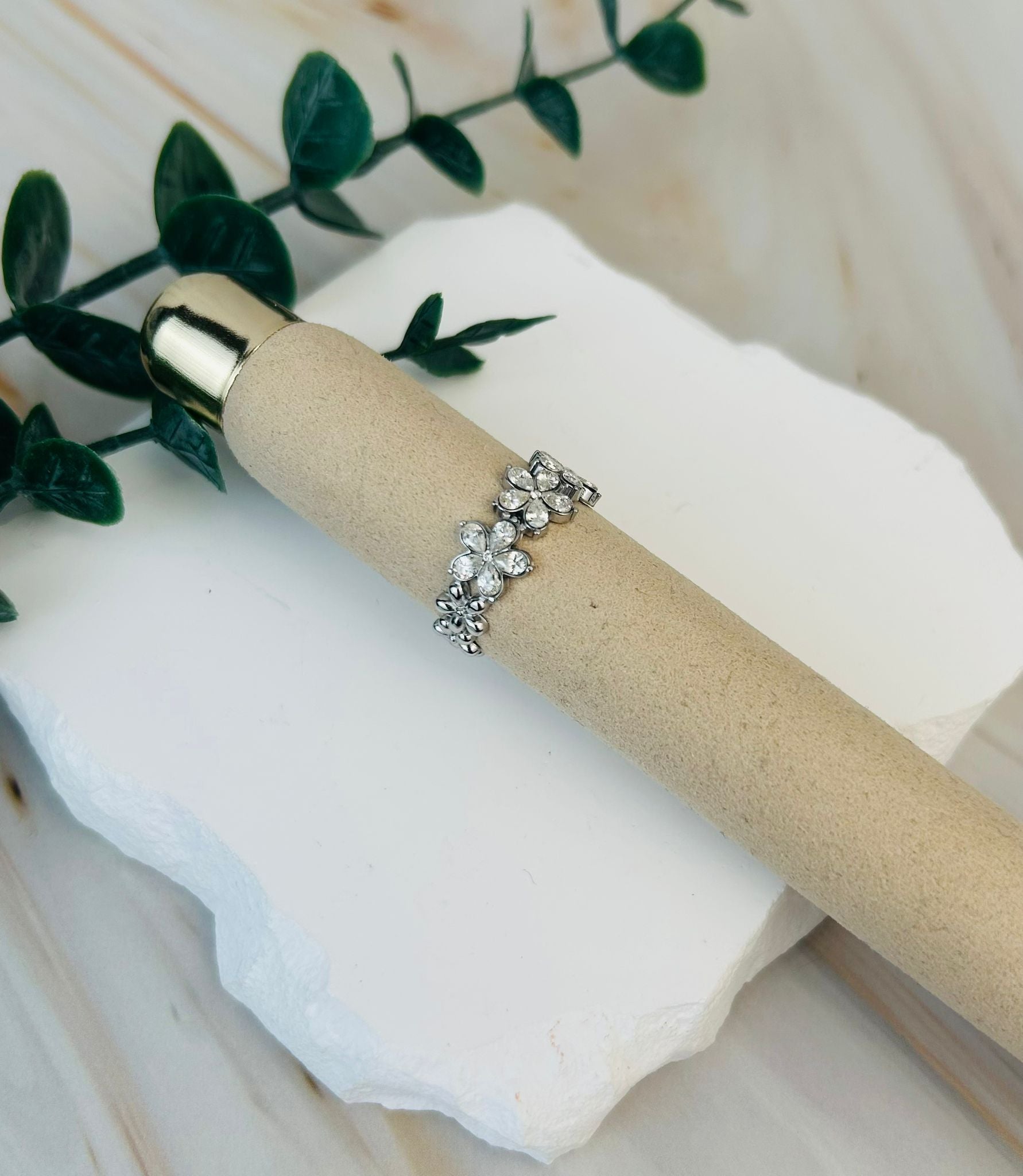 3er Blumenring | Ring