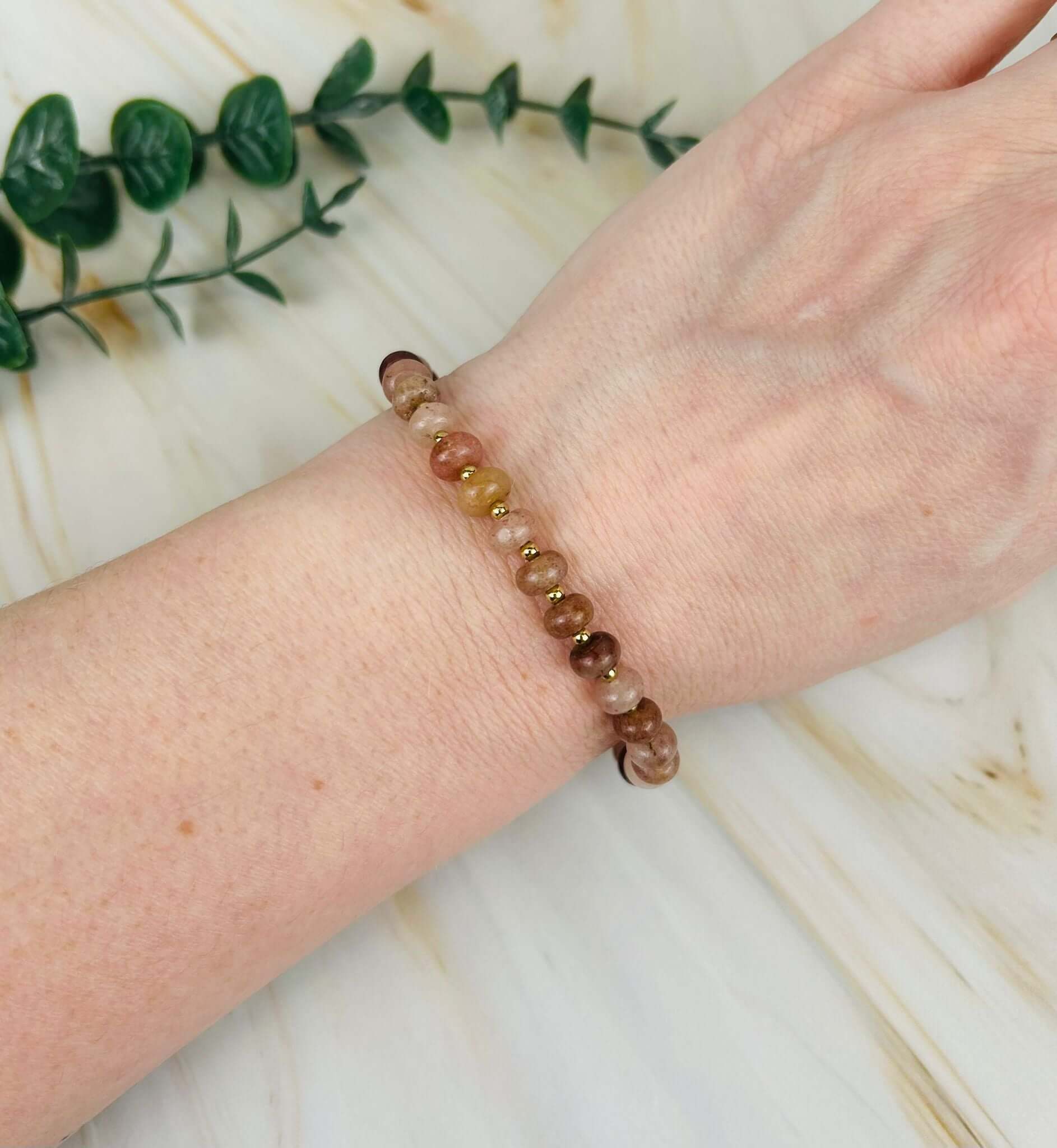 Earth & Gold | Armband 7 | HAAR-ANKER