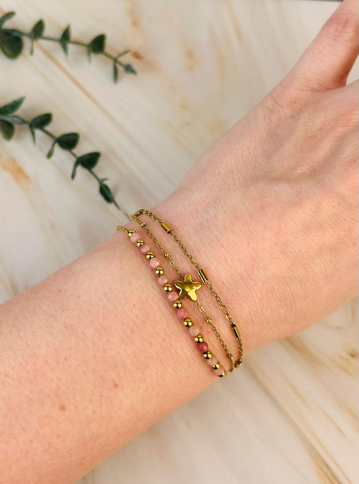 Dreierarmband Seestern | Armband